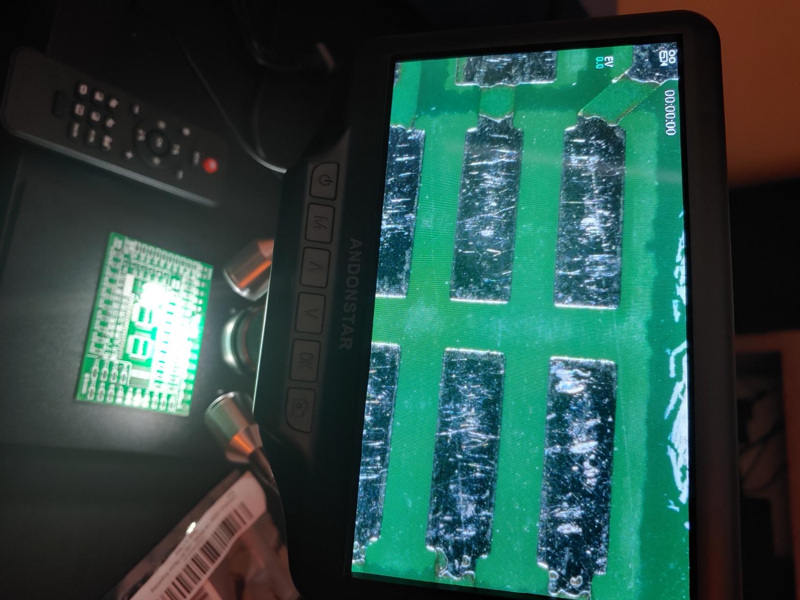 Andonstar AD407 Pro 3D HDMI Soldering Digital Microscope customer photo 1