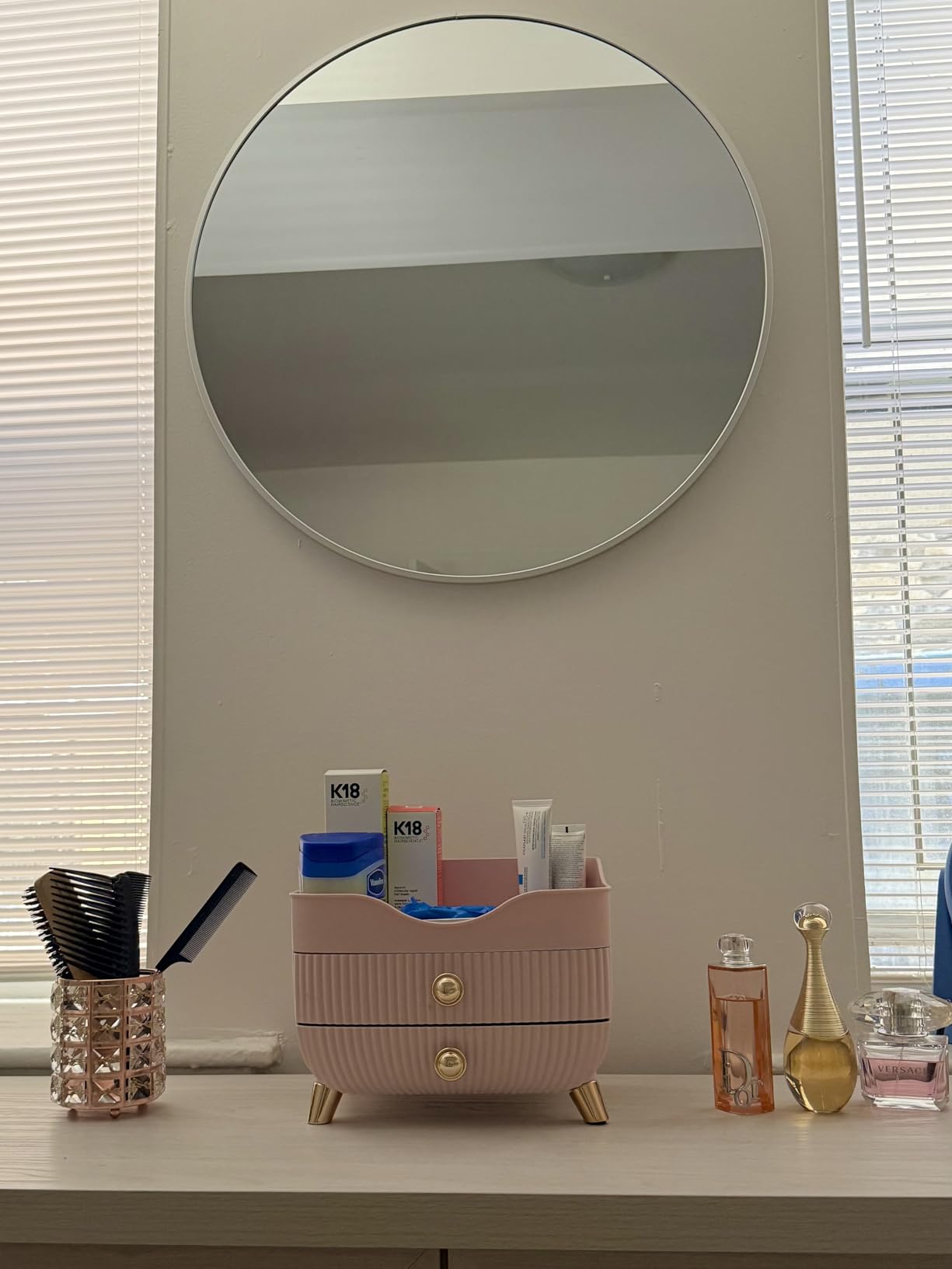 SCWF-GZ 47x14 Full Length Mirror Over the Door Hang or Wall Mounted Black customer photo 2