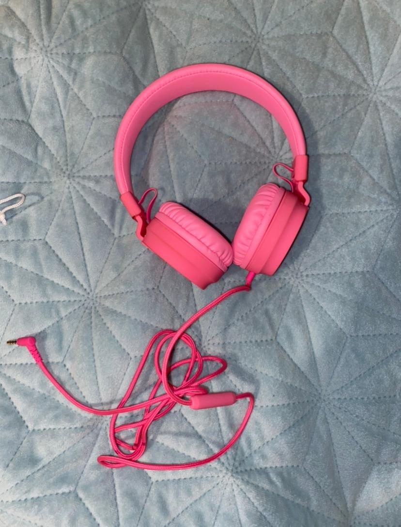 Puro Sound Labs - Kids Headphones, Volume-Limiting 85dB, PuroBasic, Purple customer photo 2