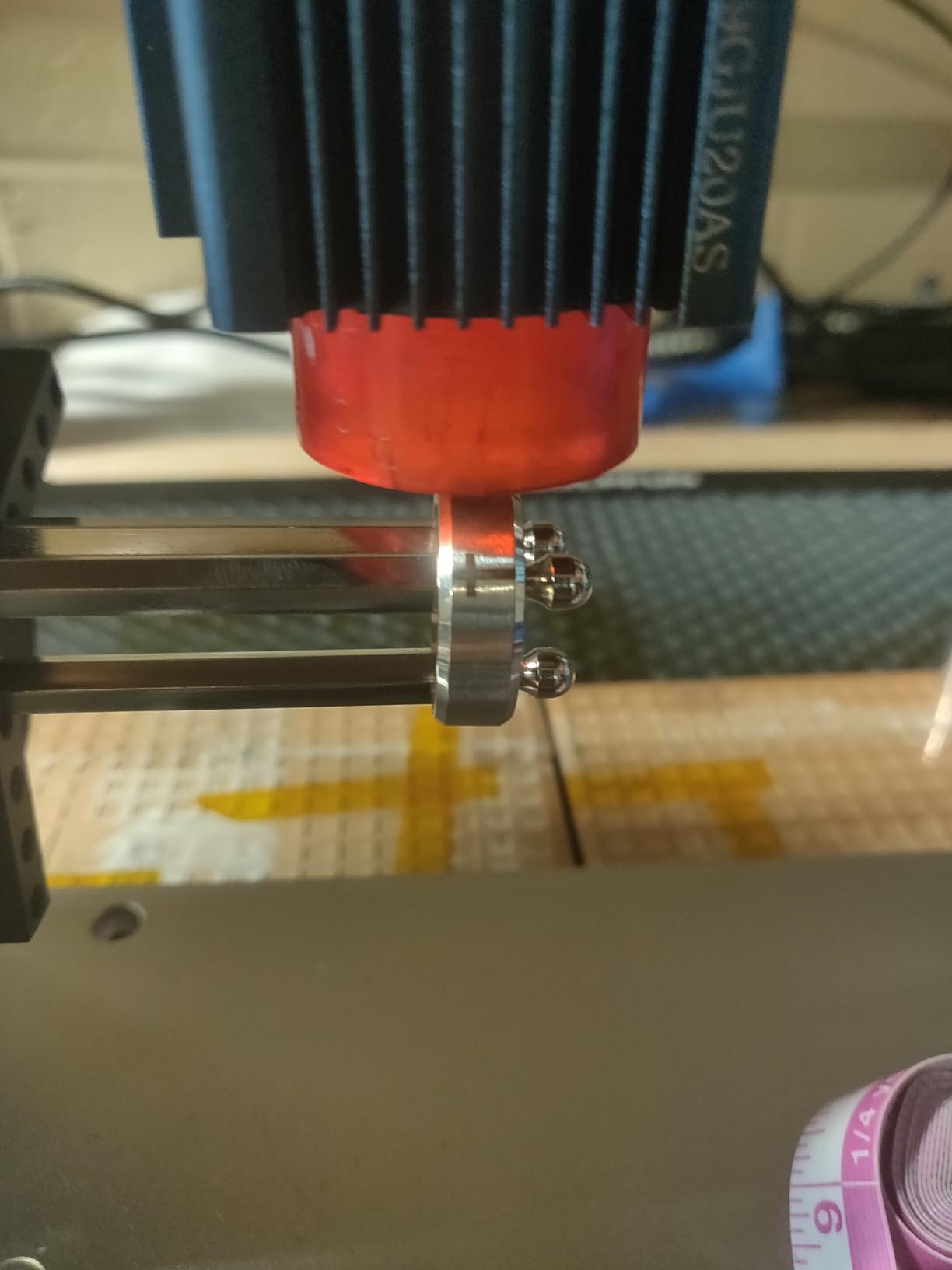ORTUR YRC1.0, Y-axis Rotary Chuck for Most Laser Engravers, Jaw Chuck Rotary, Y-axis Rotary Roller Engraving Module for Engraving Cylindrical Objects, Wine Glass, Tumbler, Ring customer photo 1