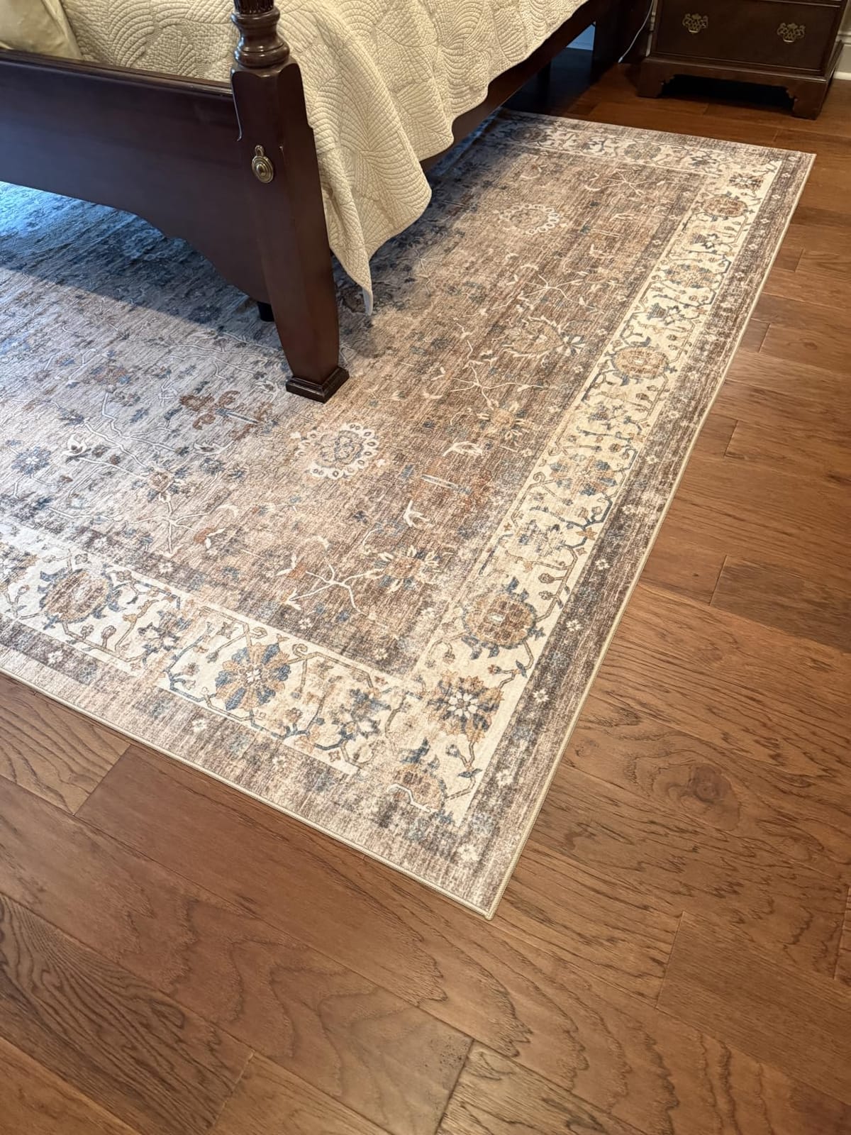 befbee Washable 5x7 Area Rug Non Slip Stain Resistant Rug for Living Room customer photo 1
