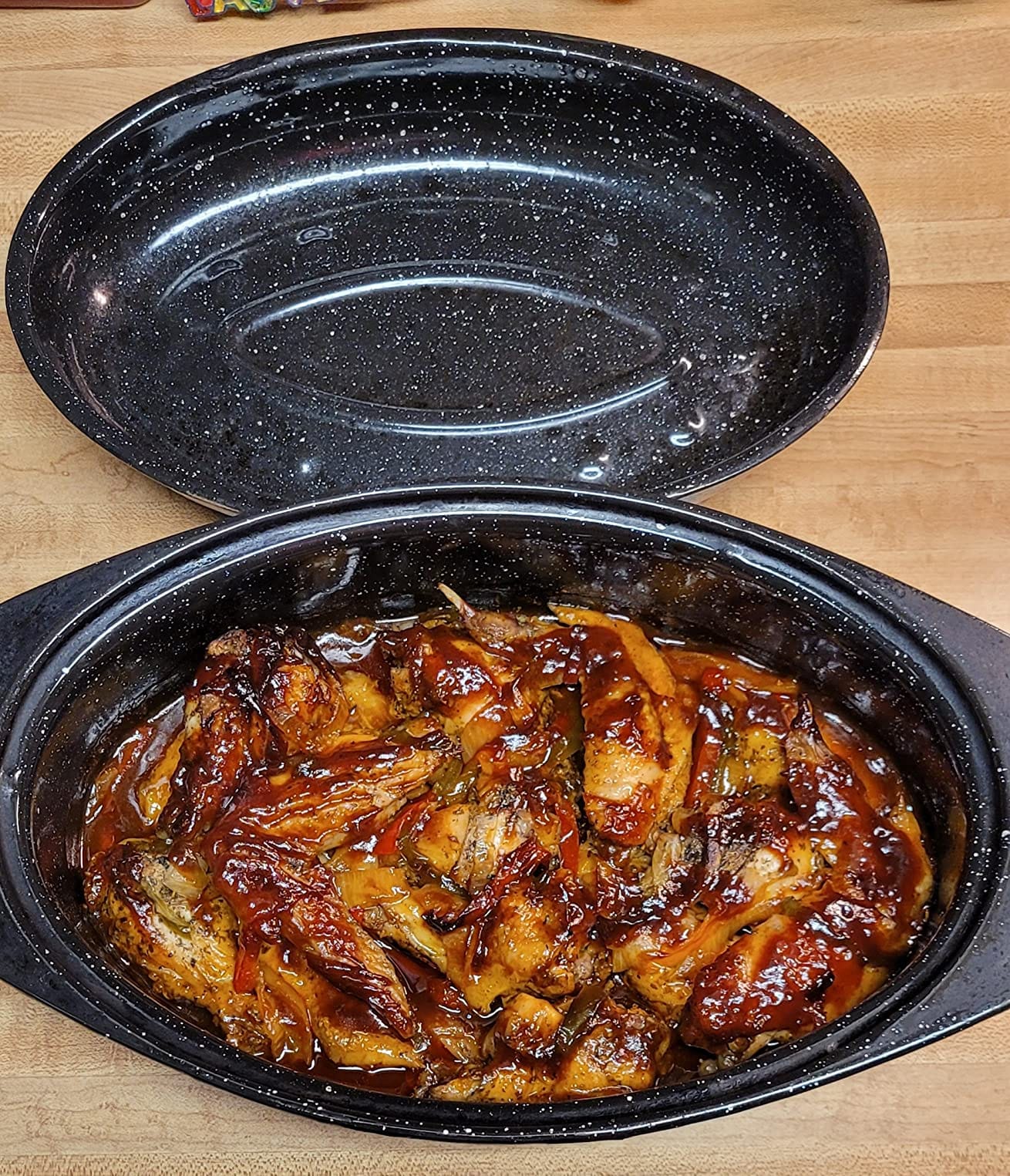15 Inch Stainless Steel Roasting Pan with Cooling Rack customer photo 1