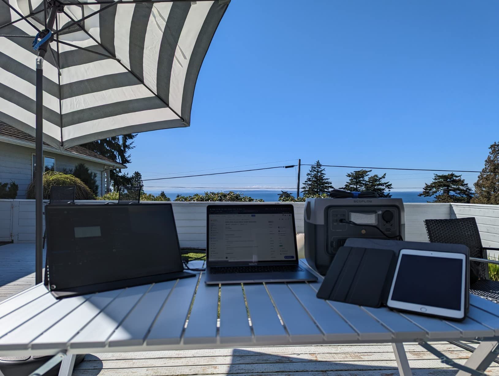 EF ECOFLOW Solar Generator RIVER 2 Pro & 220W Portable Solar Panel, 768Wh customer photo 1