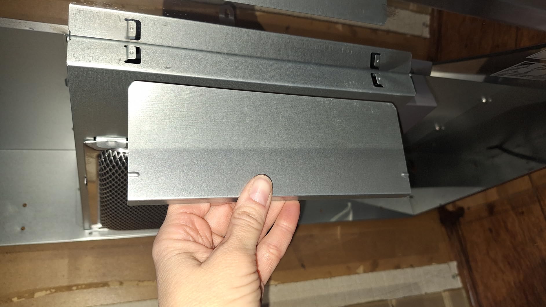Range Hood 30 inch Under Cabinet, Stainless Steel Kitchen Vent Hood 280CFM, Built-in Kitchen Stove Hood w/Rocker Button Control, Ducted/Ductless Convertible Duct, 2 Speeds Fan, Bright LED Light customer photo 2