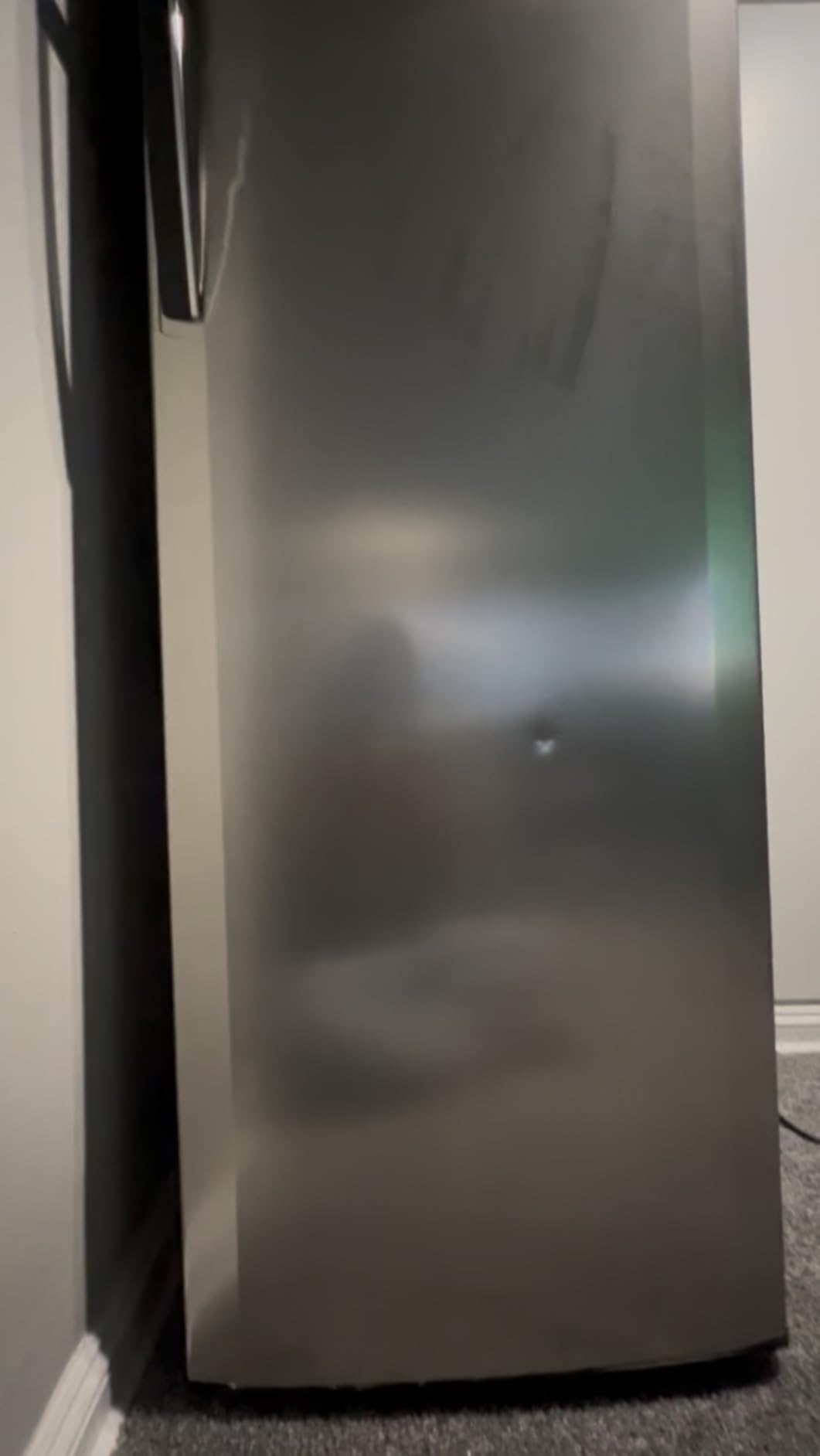 Hamilton Beach Upright Freezer, Deep Freeze, Stainless Steel Freezer with Drawer Compartments, 11 cu. ft. Freezer – 25”D x 23.6”W x 66.5”H customer photo 1