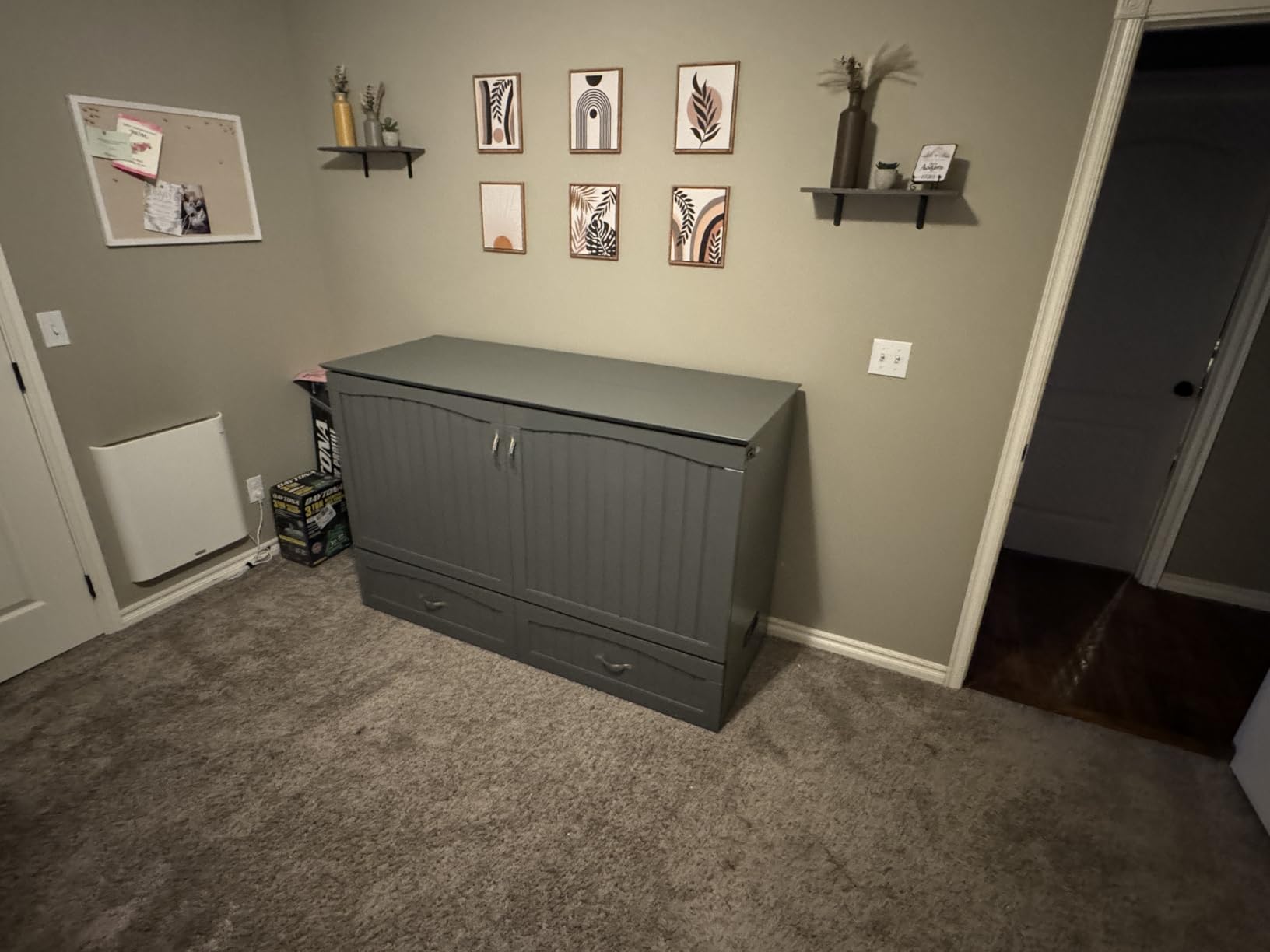 AFI, Southampton Murphy Bed Chest Full with 6