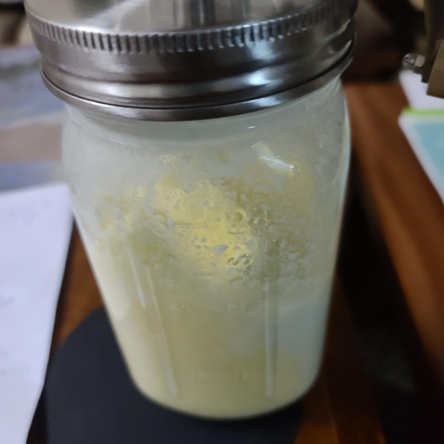 Premium Butter Churner, 32oz Glass Jar customer photo 1