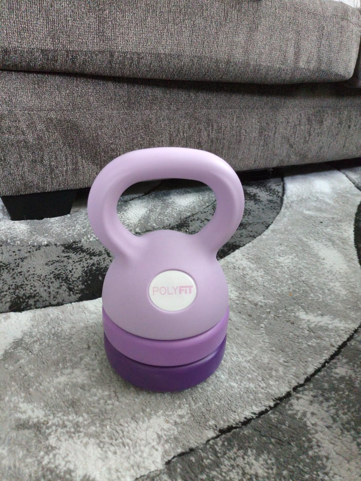 Polyfit Adjustable Kettlebell | 5 lb - 12 lb | Kettlebells Weights Set for Home Gym | Kettle Bell Sets for Women at Home customer photo 1