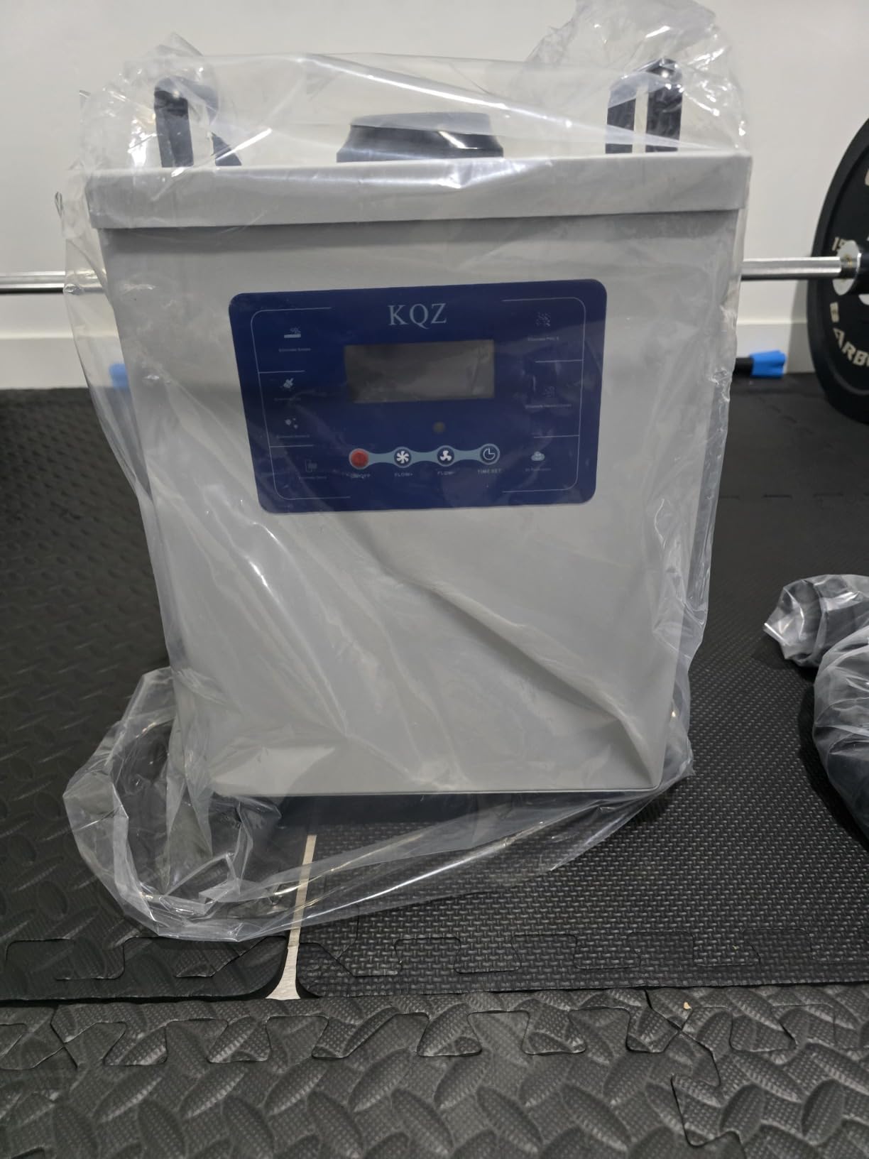 KQZ Laser Fume Extractor for Under 40W Laser Engraver with Display & Remote customer photo 1