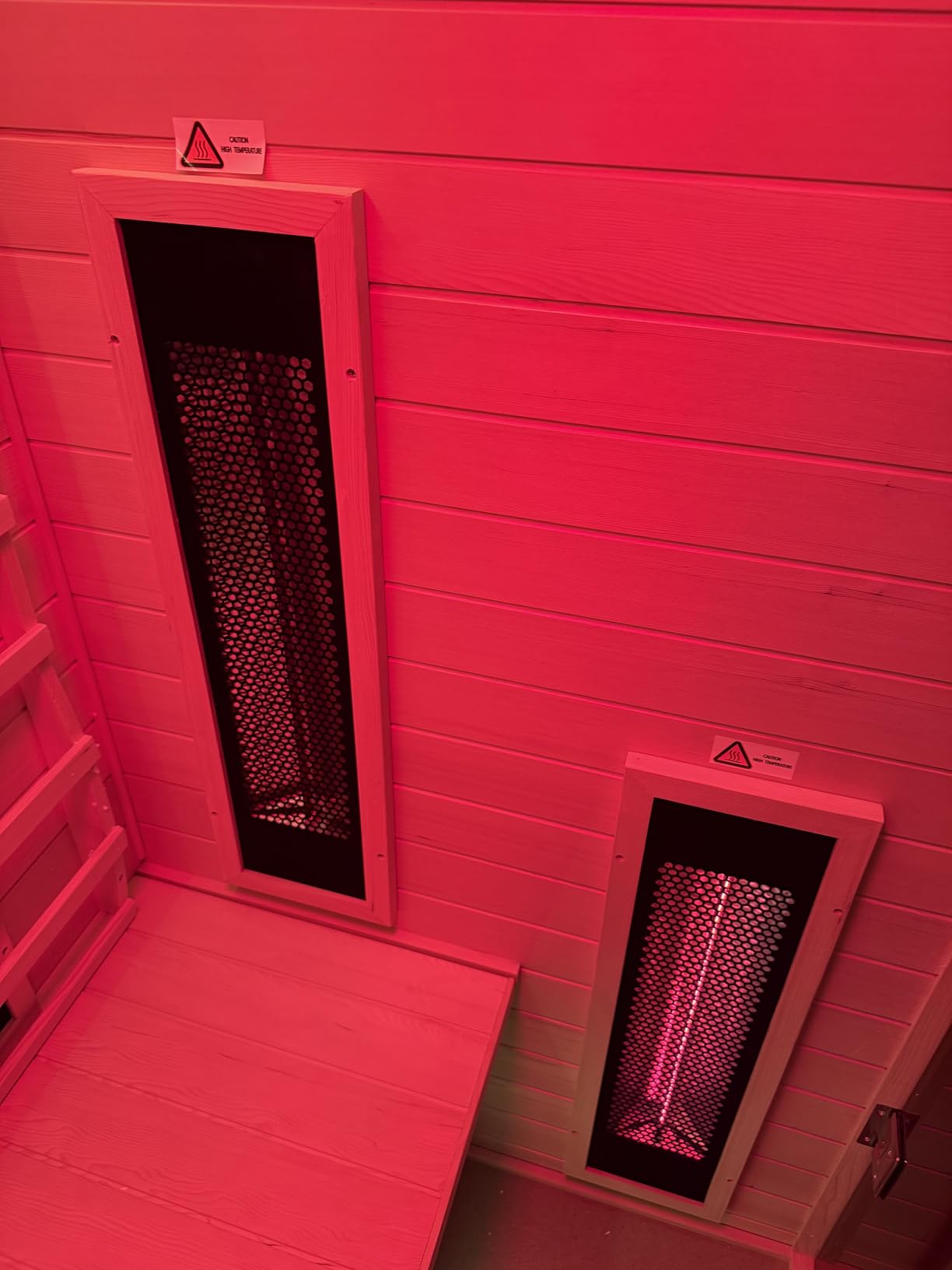 Ceramic Infrared Sauna 2 Person, Indoor Infrared Saunas for Home customer photo 2