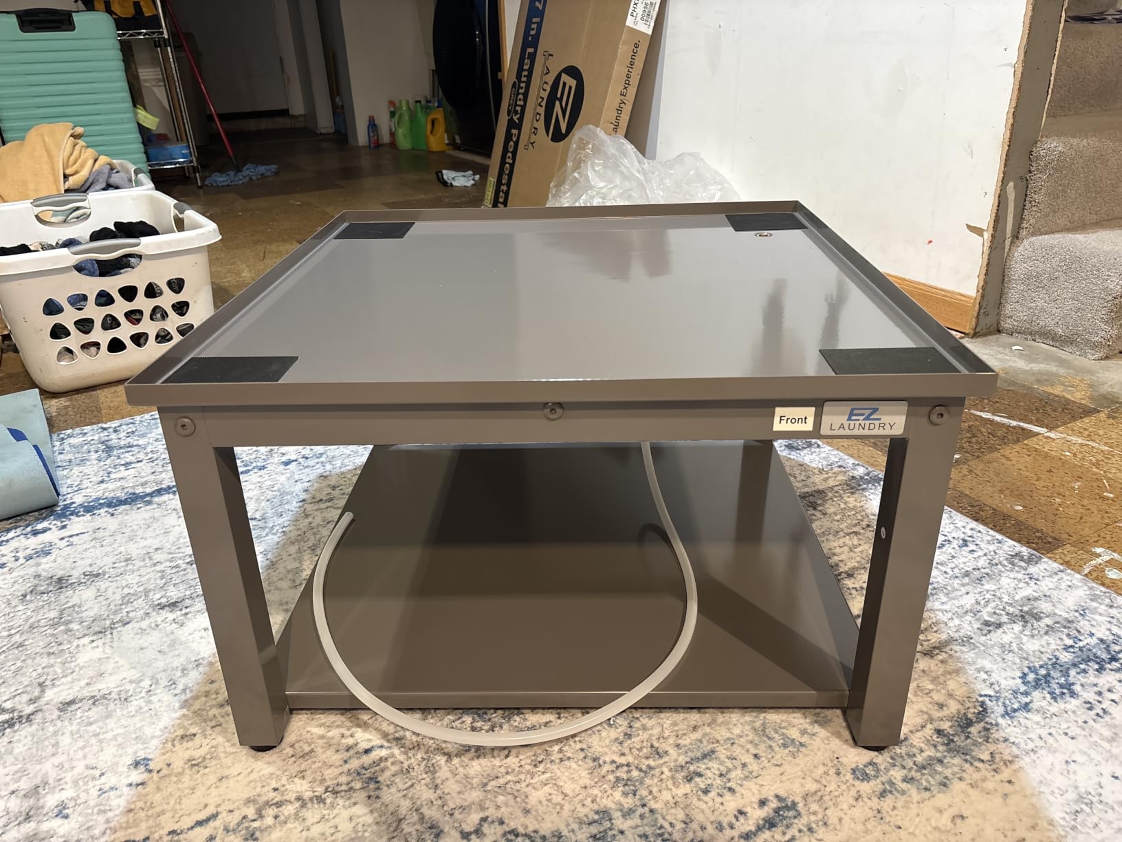 Washer and Dryer Pedestals with Drain Pan & Hose - 27