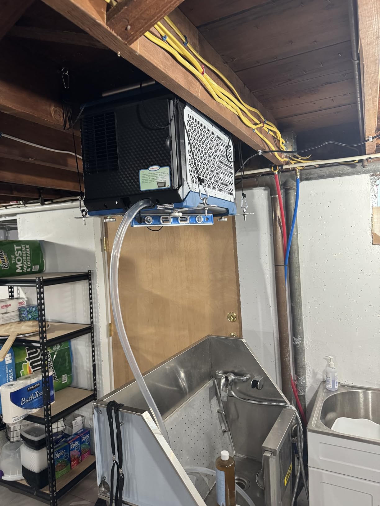 ARGENDON 145 Pint Crawl Space/Basement Dehumidifier with Drain Hose customer photo 1