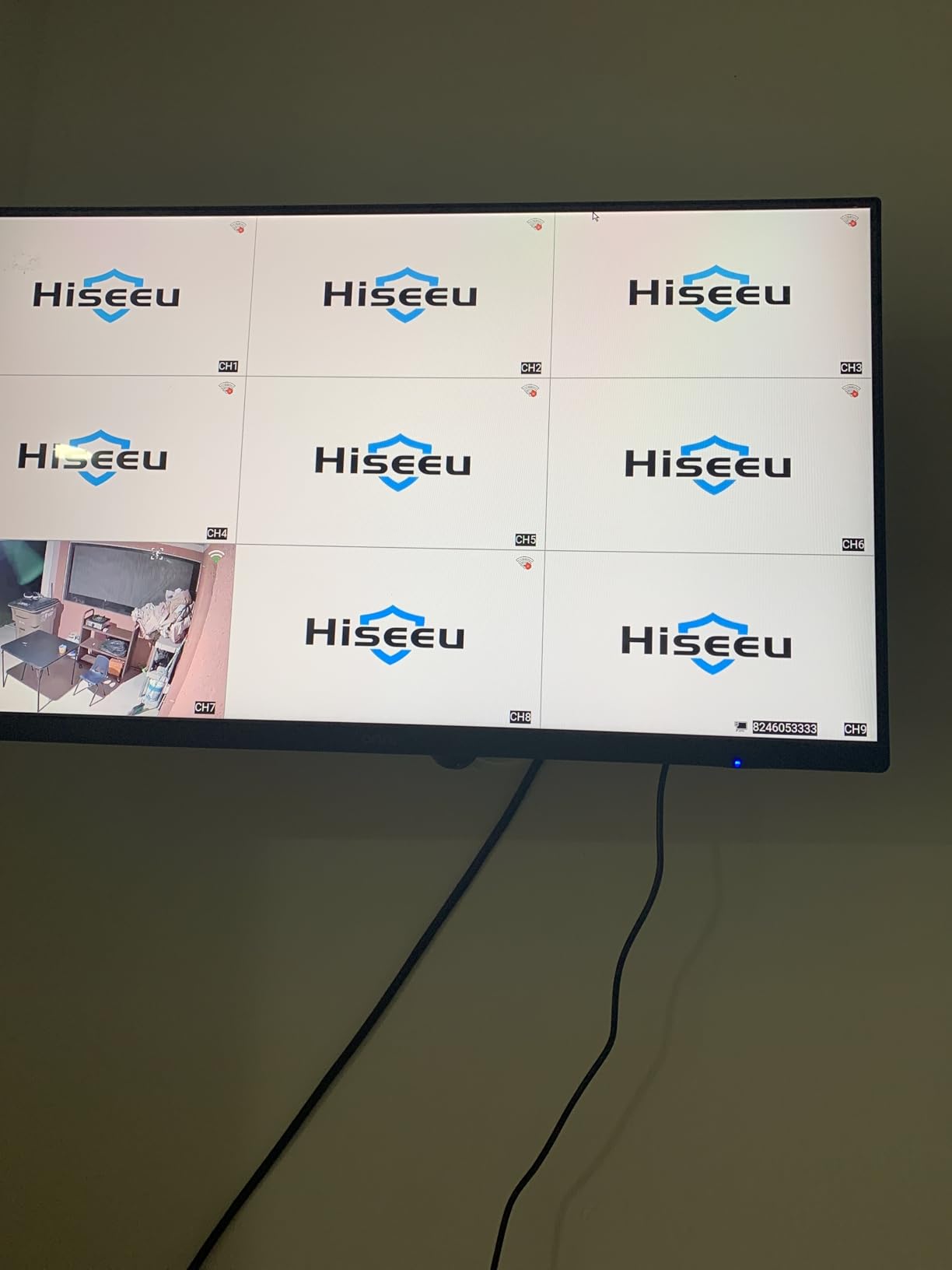 【16CH Expandable】Hiseeu Home Security Camera System, 24/7 Recording, Wired Plug-in Powered 8Pcs 5MP Outdoor Camera, 4K NVR Kit, Night Vision, IP66, Motion Detection, 3TB HDD, 2.4G/5G Wireless Pro WiFi customer photo 1