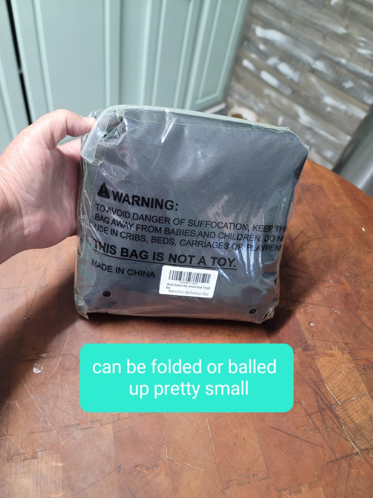 iBirdie Outdoor Waterproof 150 Gallon Stock Tank Cover customer photo 2
