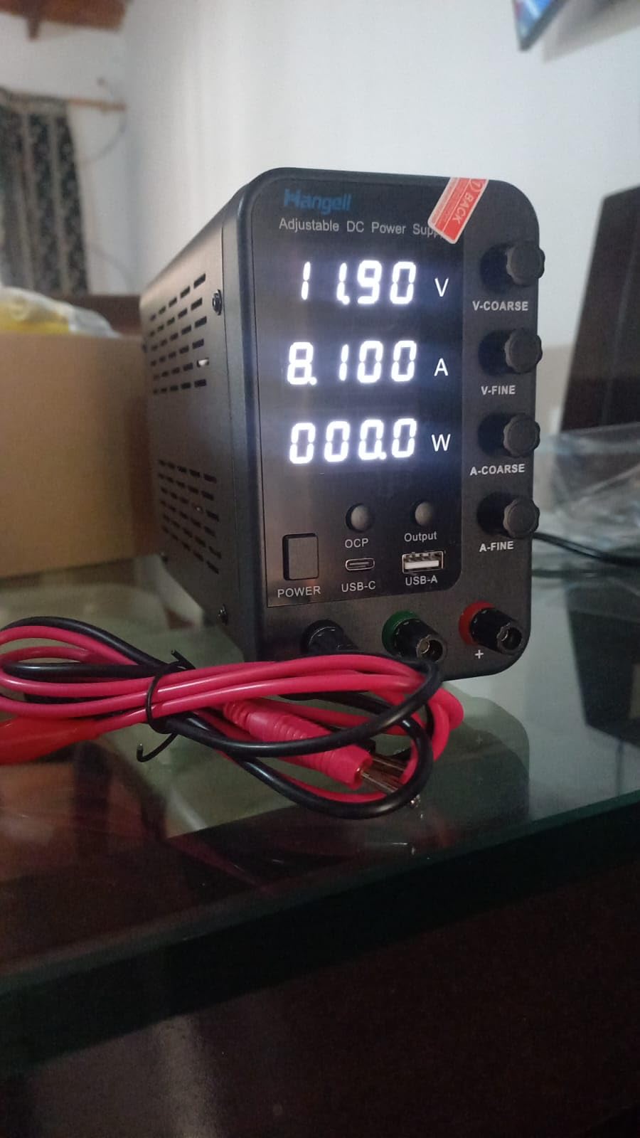 DC Power Supply Variable, 30V 10A Bench Power Supply with Encoder Coarse & Fine Adjustments Knob, Adjustable Switching Regulated lab Power Supplies with 18W USB & Type-C Quick-Charge customer photo 1