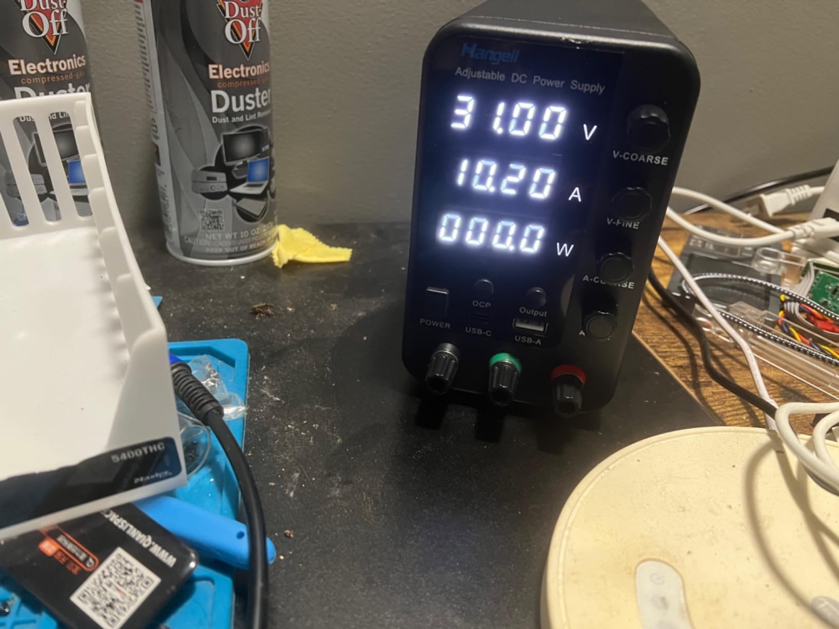 DC Power Supply Variable, 30V 10A Bench Power Supply with Encoder Coarse & Fine Adjustments Knob, Adjustable Switching Regulated lab Power Supplies with 18W USB & Type-C Quick-Charge customer photo 2