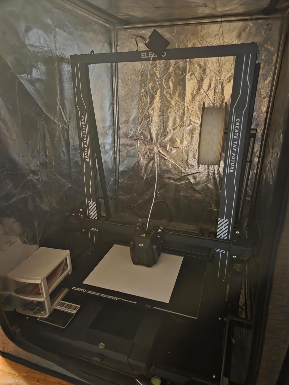Multifunctional 3D Printer Enclosure Ventilation Eliminate Odors Tent Cover customer photo 1