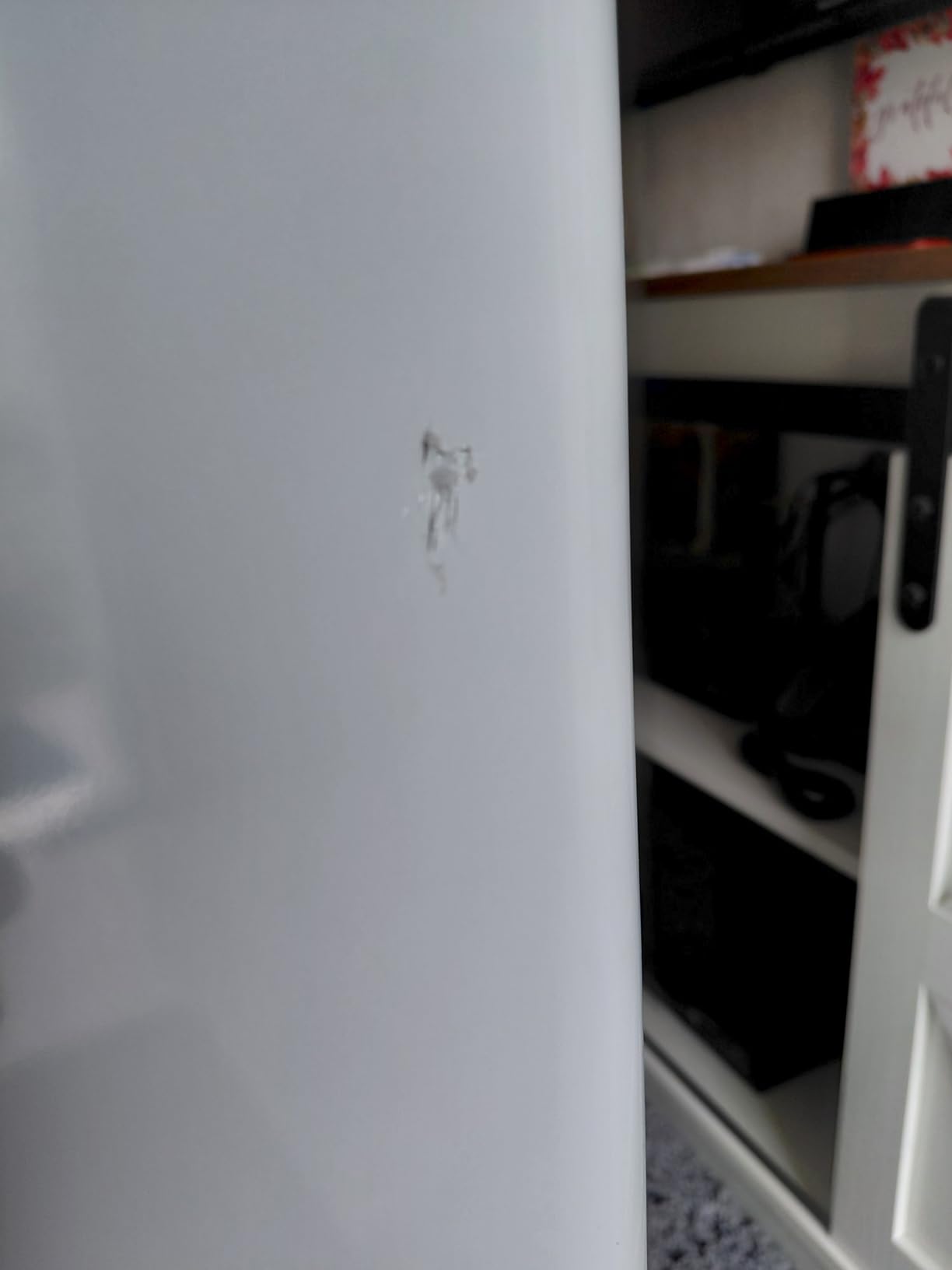 BLACK+DECKER 18 Cu. Ft. French Door Refrigerator, Built-in Ice Maker, Black customer photo 1