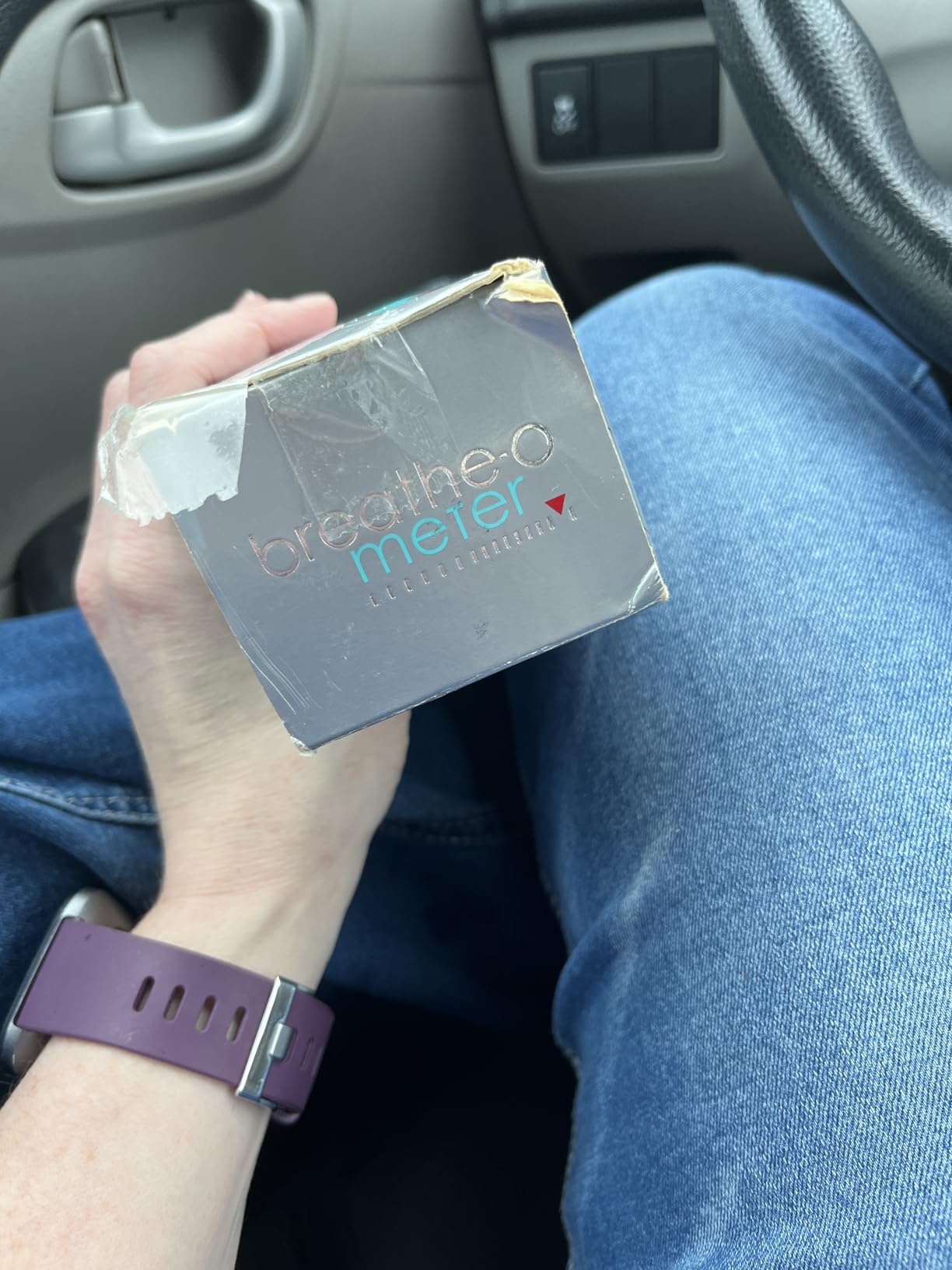 Navnihaal™ Breath-O-Meter Peak Flow Meter, White customer photo 1
