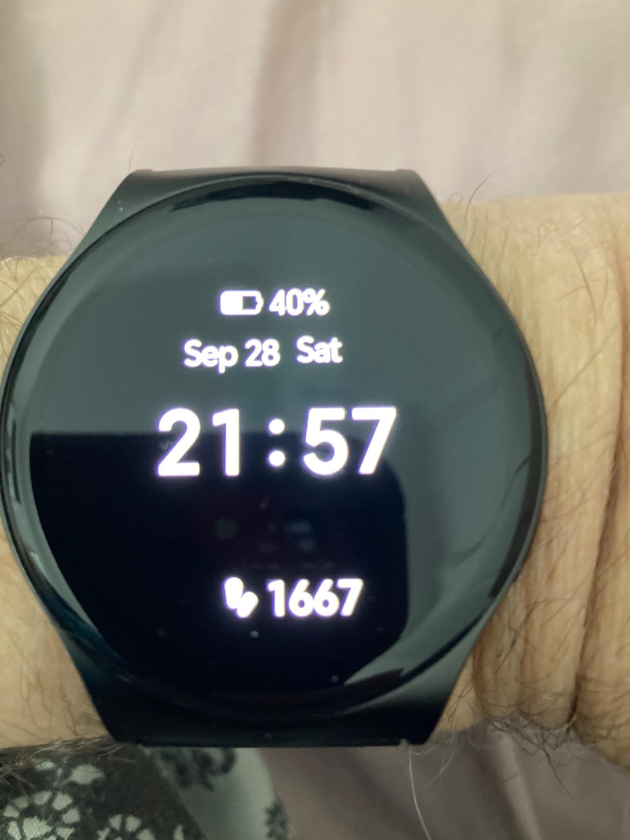 Motorola Moto Watch (Phantom Black) customer photo 1