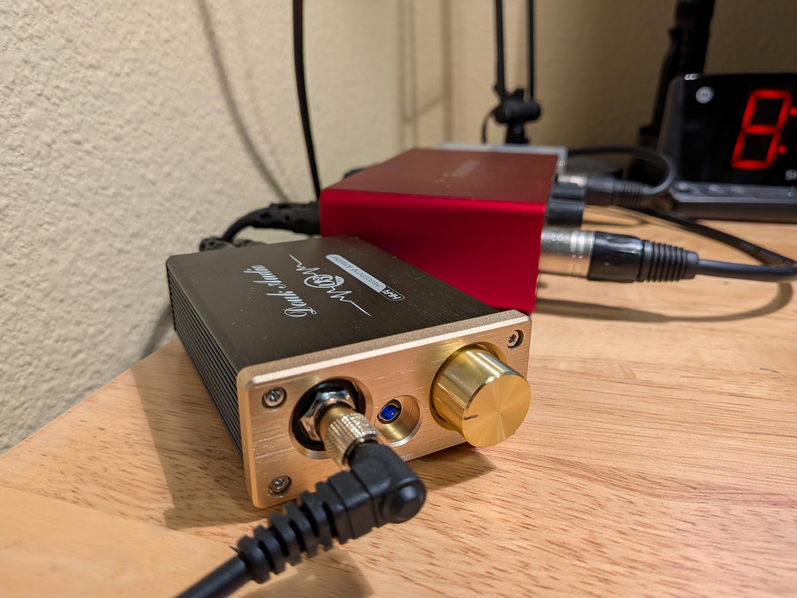 Douk Audio U3 PRO HiFi Mini Class A Headphone Amplifier – High-Power Desktop Amp for 18-600Ω Headphones, 1500mW Output, 3.5mm & 6.35mm Jacks, DC 5V customer photo 1