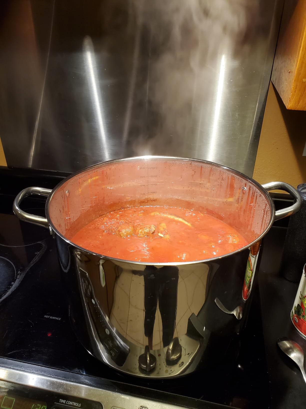 P&P CHEF 24 QT Stainless Steel Stock Pot with Lid, Cooking Pot for Soups customer photo 2