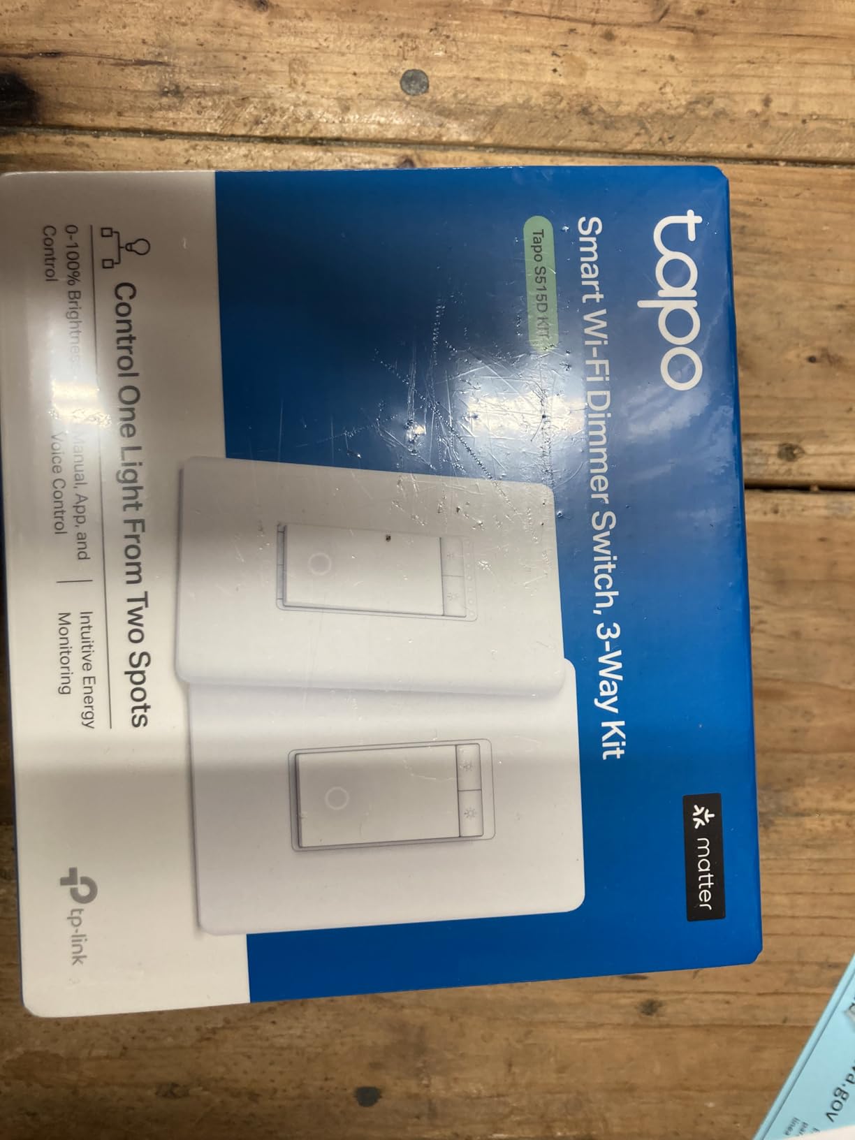 Tapo Matter Smart 3-Way Dimmer Switch Kit, S515D KIT customer photo 2