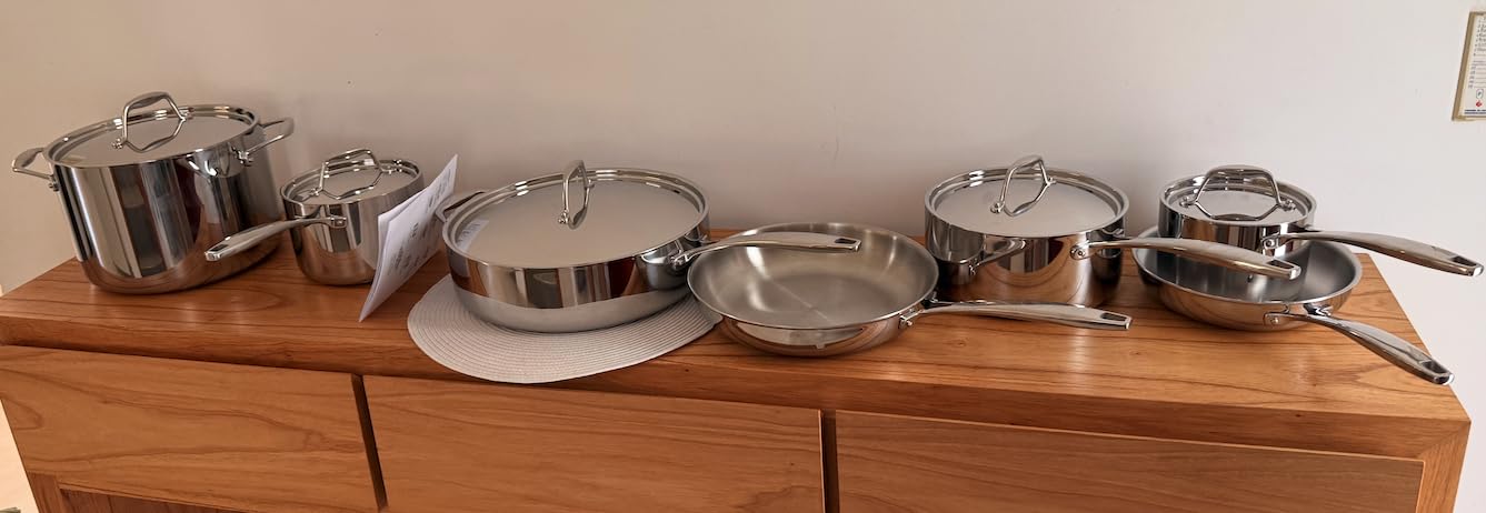 Tramontina Signature Tri-Ply Clad Stainless Steel 11-Pc Pots and Pans Set customer photo 2