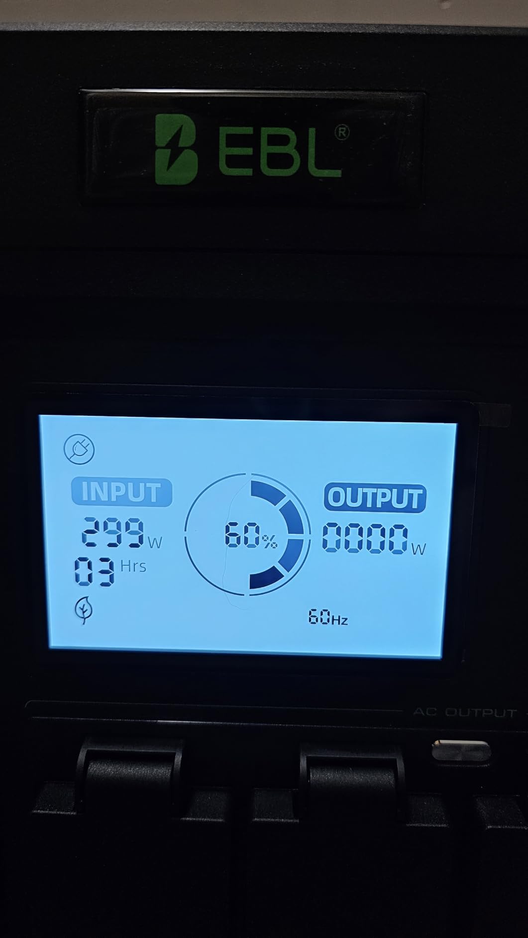 EBL 2400W Portable Power Station LiFePO4 Battery for Home Use customer photo 1