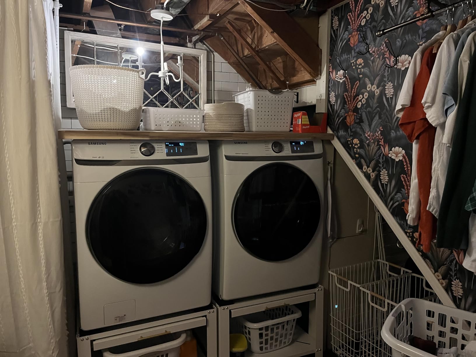 Royxen Washer and Dryer Pedestals Heavy Duty Metal Laundry Pedestal 29