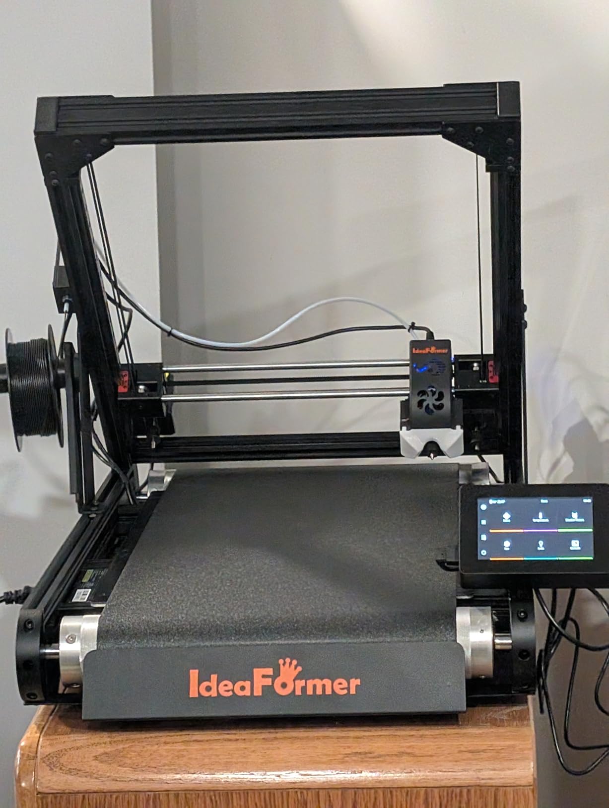 Official IdeaFormer-3D IR3 V2 Conveyor Belt 3D Printer, Infinite Z Axis Continuous Printing Belt Printer Large Format 250×250×∞mm for Cosplay, Prototyping & Production Auto Leveling 400mm/s Speed customer photo 2