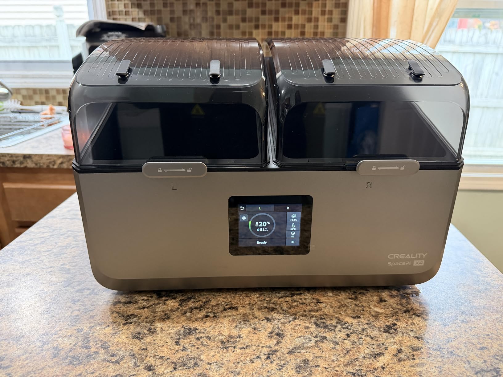 Creality Space Pi X4 Filament Dryer, 4-Roll 3D Printer Dry Box customer photo 1