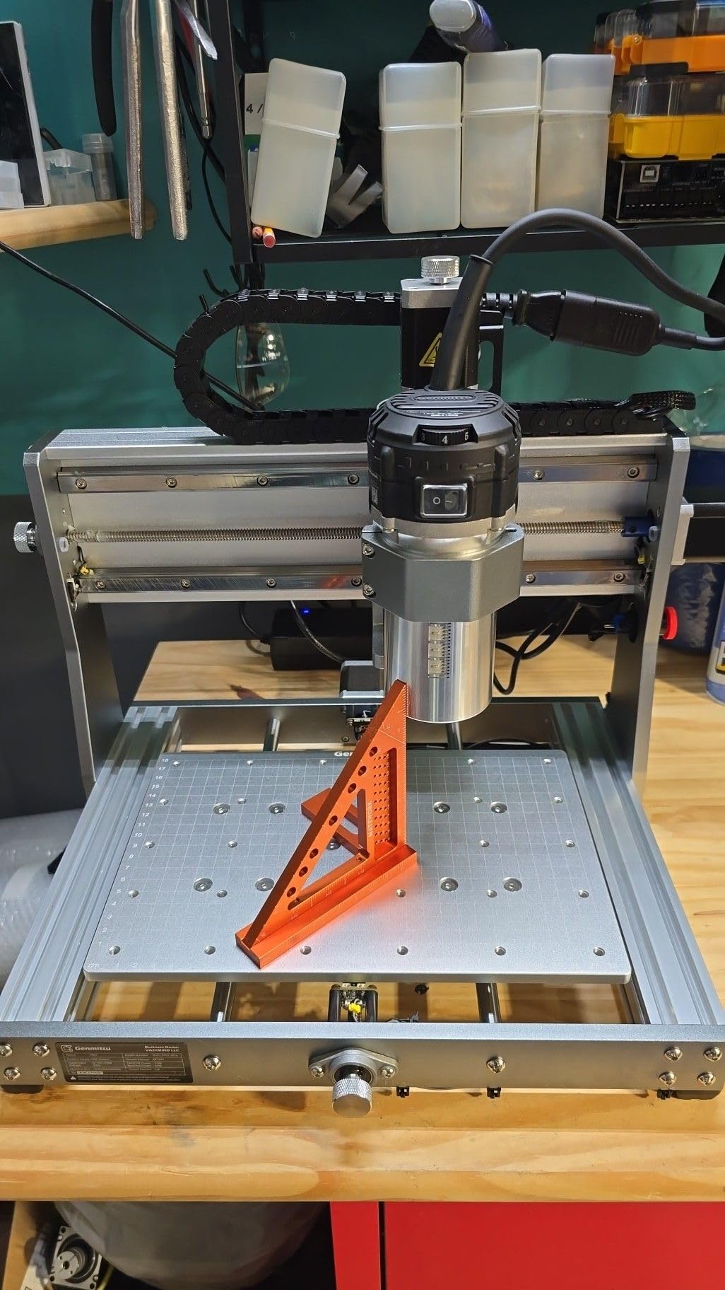 Genmitsu 3020-PRO Ultra CNC Router Machine, All-Metal Engraver for Metal customer photo 2
