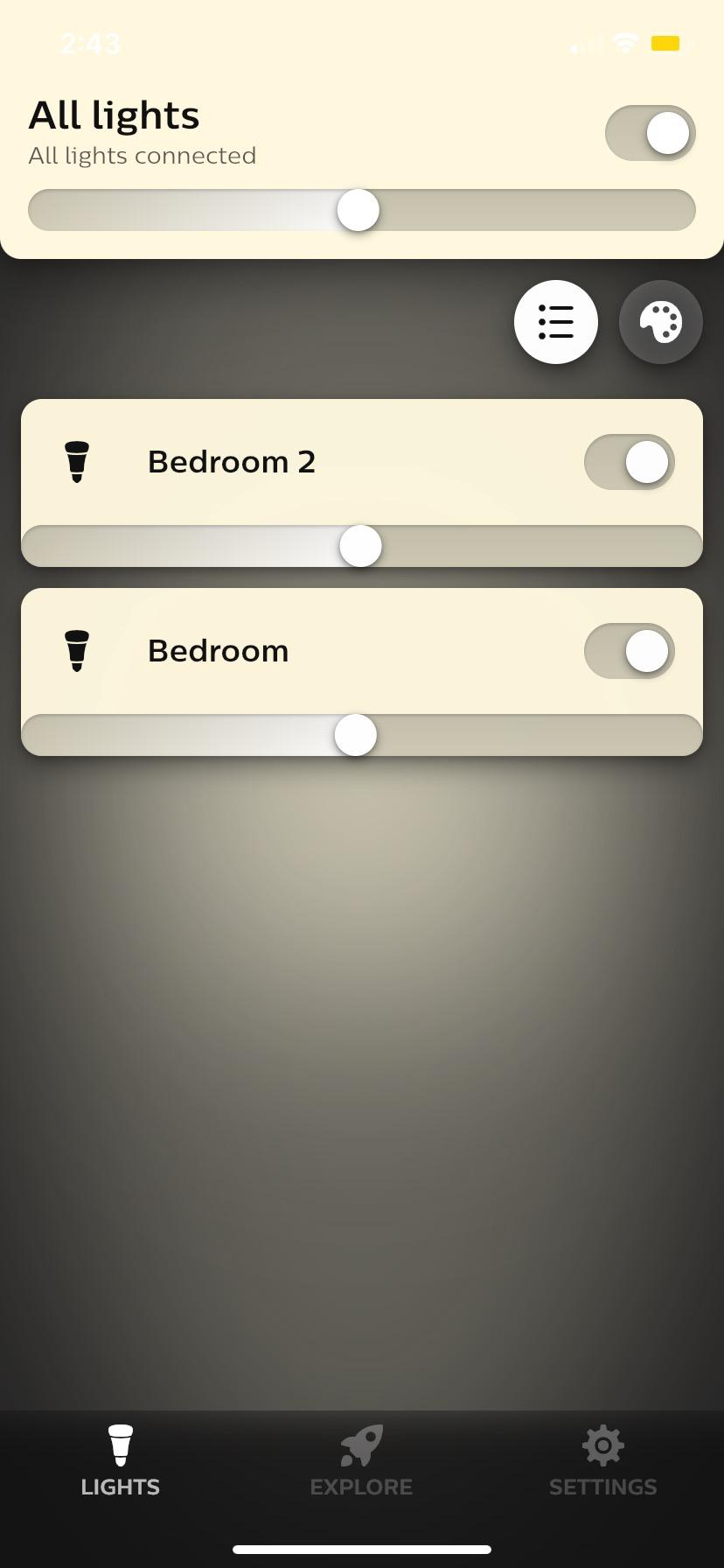 Philips Hue Smart 60W A19 LED Bulb - Soft Warm White Light - 4 Pack - 800LM - E26 - Indoor - Control with Hue App - Compatible with Alexa, Google Assistant and Apple Homekit customer photo 1