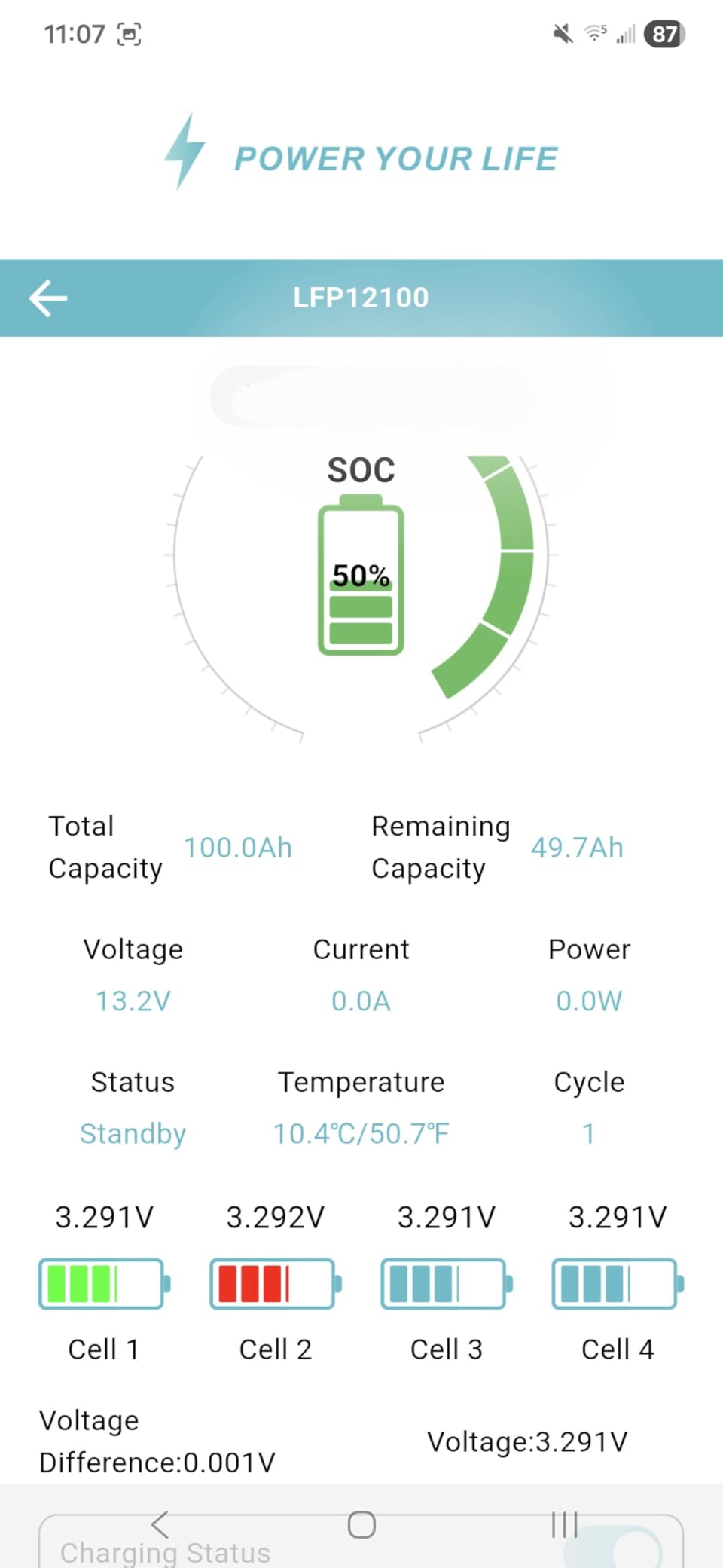 12V 100Ah LiFePO4 Lithium Battery, Bci Group 24 Size, 100A BMS customer photo 1