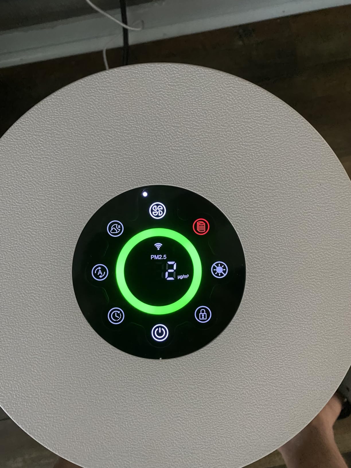 Air Purifier for Home Large Room up to 3620Ft², H13 True HEPA Air Purifiers for Home Pet Hair Dander Odor Pollen, Air Cleaner with Smart WiFi, 360° Air Intake, Auto Mode, Pet Lock, 22dB Quiet customer photo 2