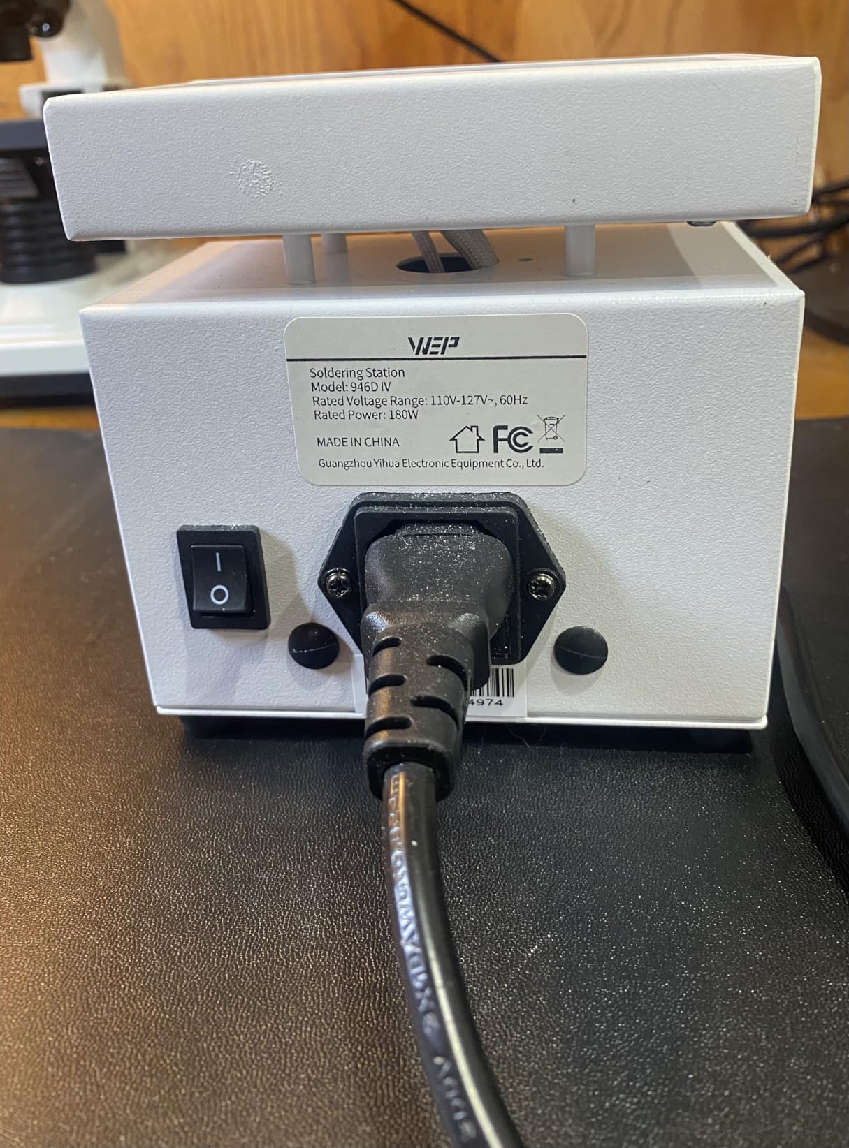 WEP 946D IV 100x50mm Small LED Soldering Hot Plate for SMD BGA Smartphone Microcomputer Rework Reflow, 210W Preheater Station with ℃/℉ Digital Temperature Control customer photo 2