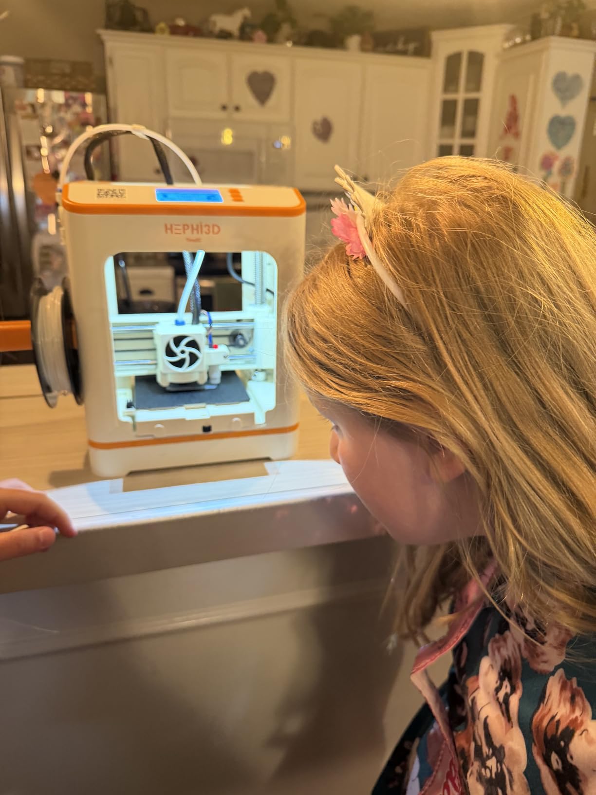 Hephi3d TINA2 Plus Beginner 3D Printer Friendly for Kids, Fully Assembled customer photo 2