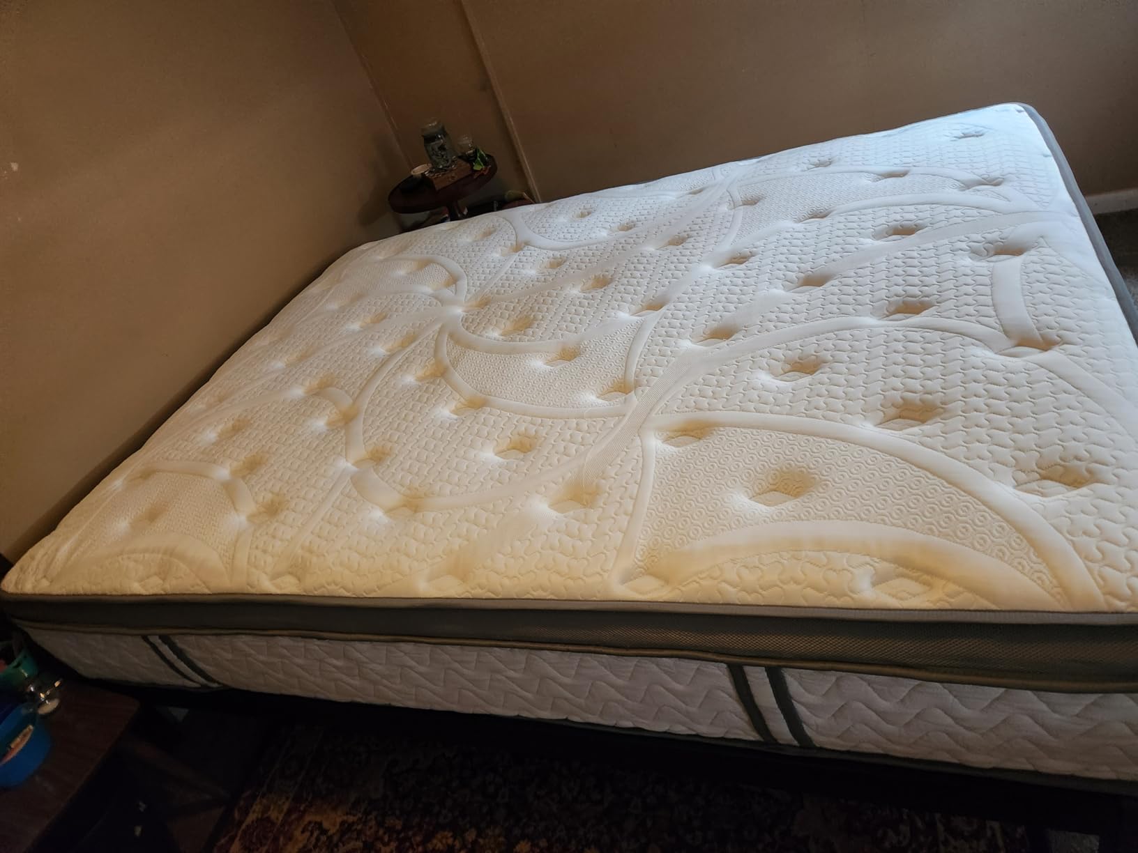 SLEEP100 Firm King Mattress 14 Inches - Luxury Cooling Hybrid Bed Mattress in a Box with Lumbar & Shoulder Support, Hotel Collection for Pain Relief - Fiberglass Free - 365 Night Trial customer photo 1
