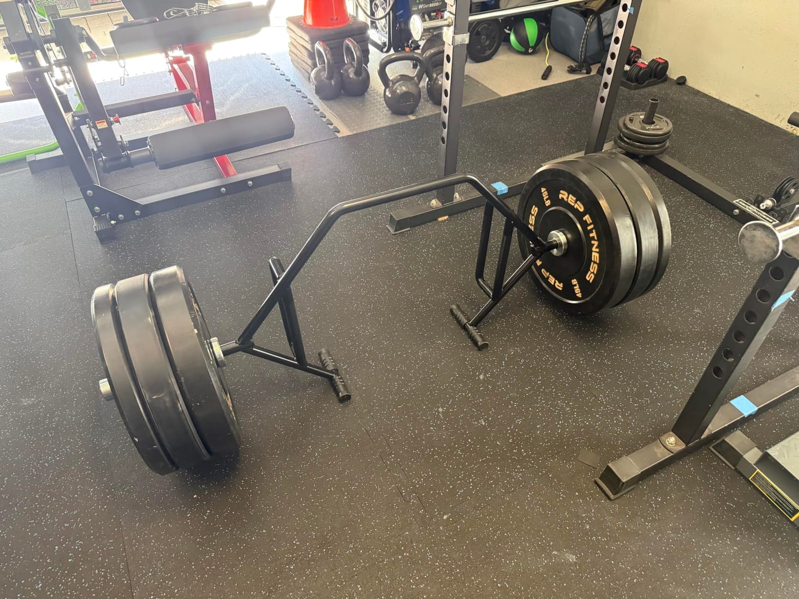 Trap Bar Bells of Steel - Open Hex Deadlift with Rotating Jack, 700 lb customer photo 2