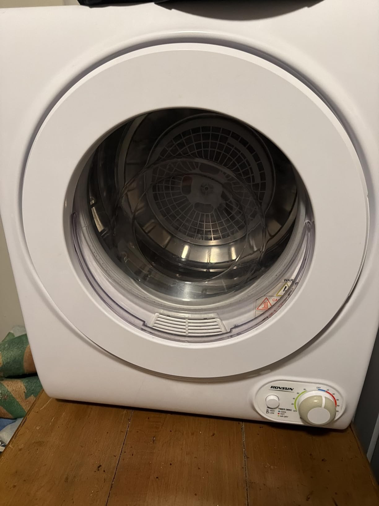 ROVSUN 25LBS Full-Automatic Washing Machine and 3.5CuFt Portable Clothes Dryer Set, Compact Laundry Washer and Dryer Combo Set with Stainless Steel Inner Tub, for Apartment, Dorms, Home customer photo 1