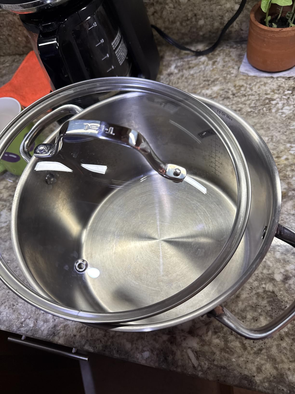 T-fal Gourmet 15-Piece Stainless Steel Pots and Pans Set, Induction Compatible customer photo 1