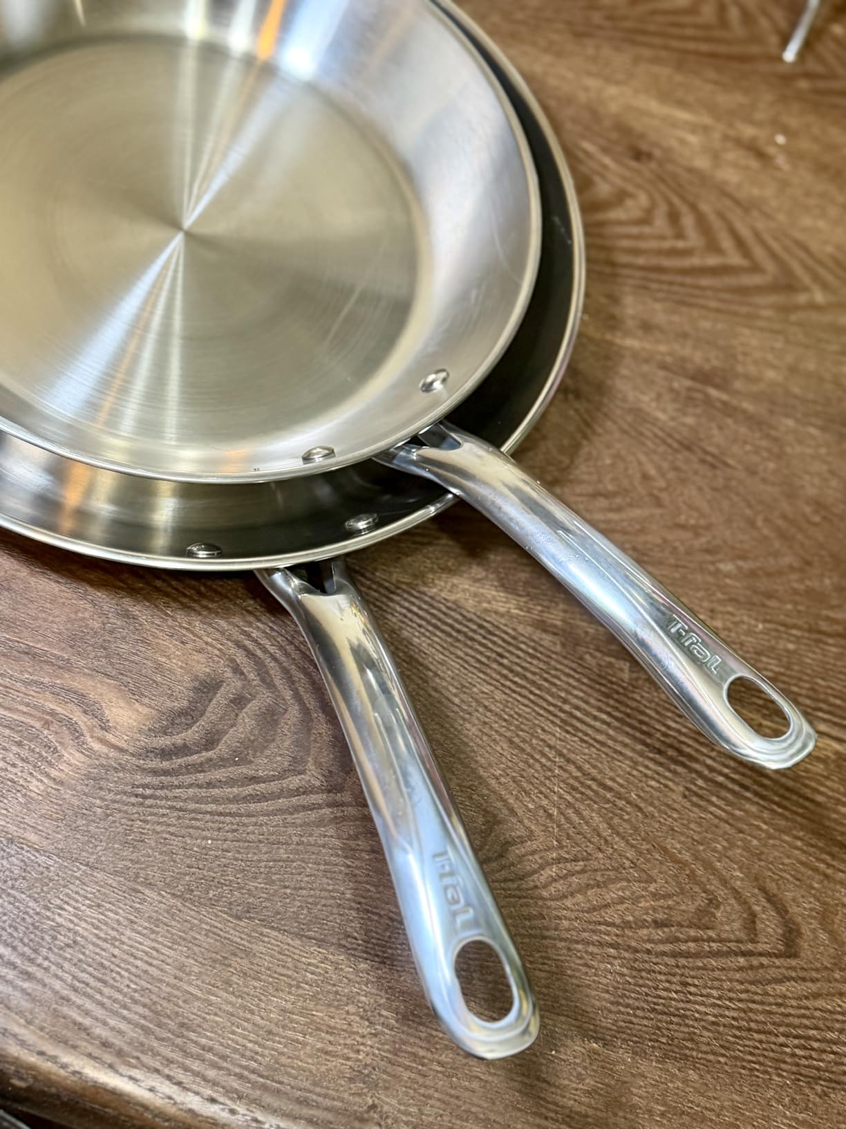 T-fal Gourmet 15-Piece Stainless Steel Pots and Pans Set, Induction Compatible customer photo 2