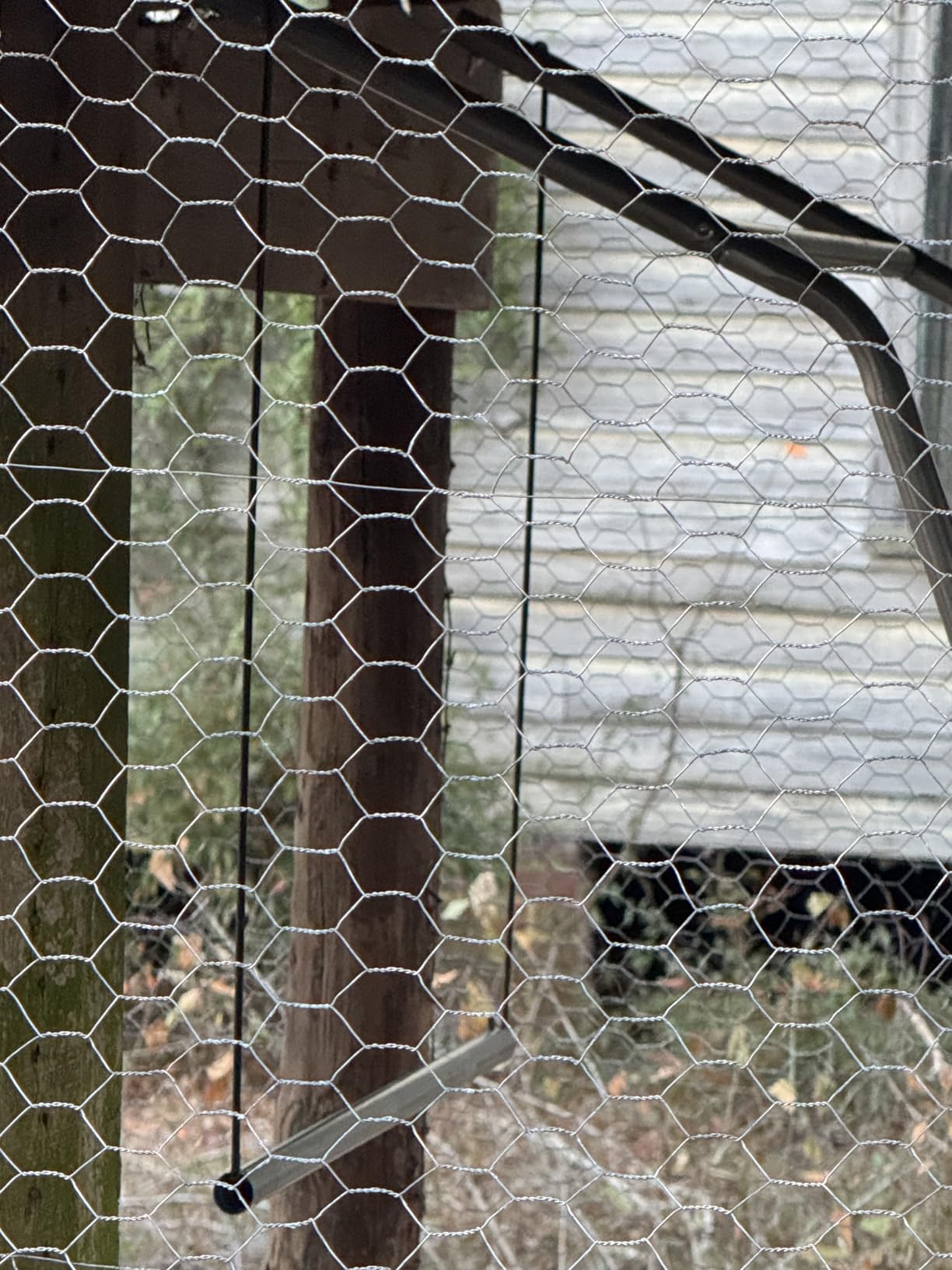 Quictent 18x9x6.6ft Large Metal Chicken Coop Run with Hardware Cloth customer photo 1