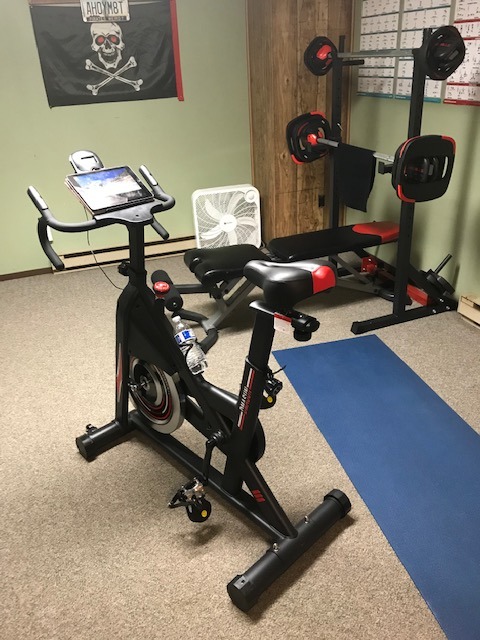 DMASUN Exercise Bike, Silent Magnetic Resistance Stationary Bike for Home with 330 LBS Capacity, Pedals with Anti-loosening Nuts, Indoor Bike with Comfortable Seat Cushion, Digital Display with Tablet Holder customer photo 2