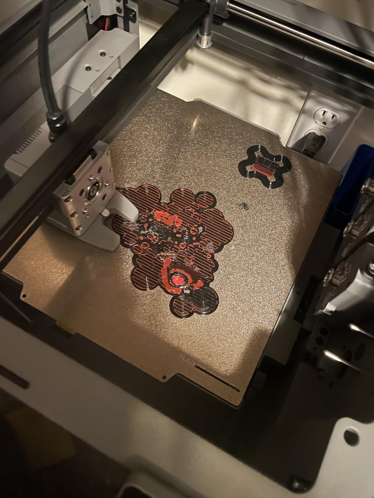 FLASHFORGE Creator 5 Pro 4-Toolhead 3D Printer, Industrial Multi-Material & Color Printing, 65°C Active Heated Chamber, Near-Zero Waste System, CoreXY 600mm/s Printing customer photo 1