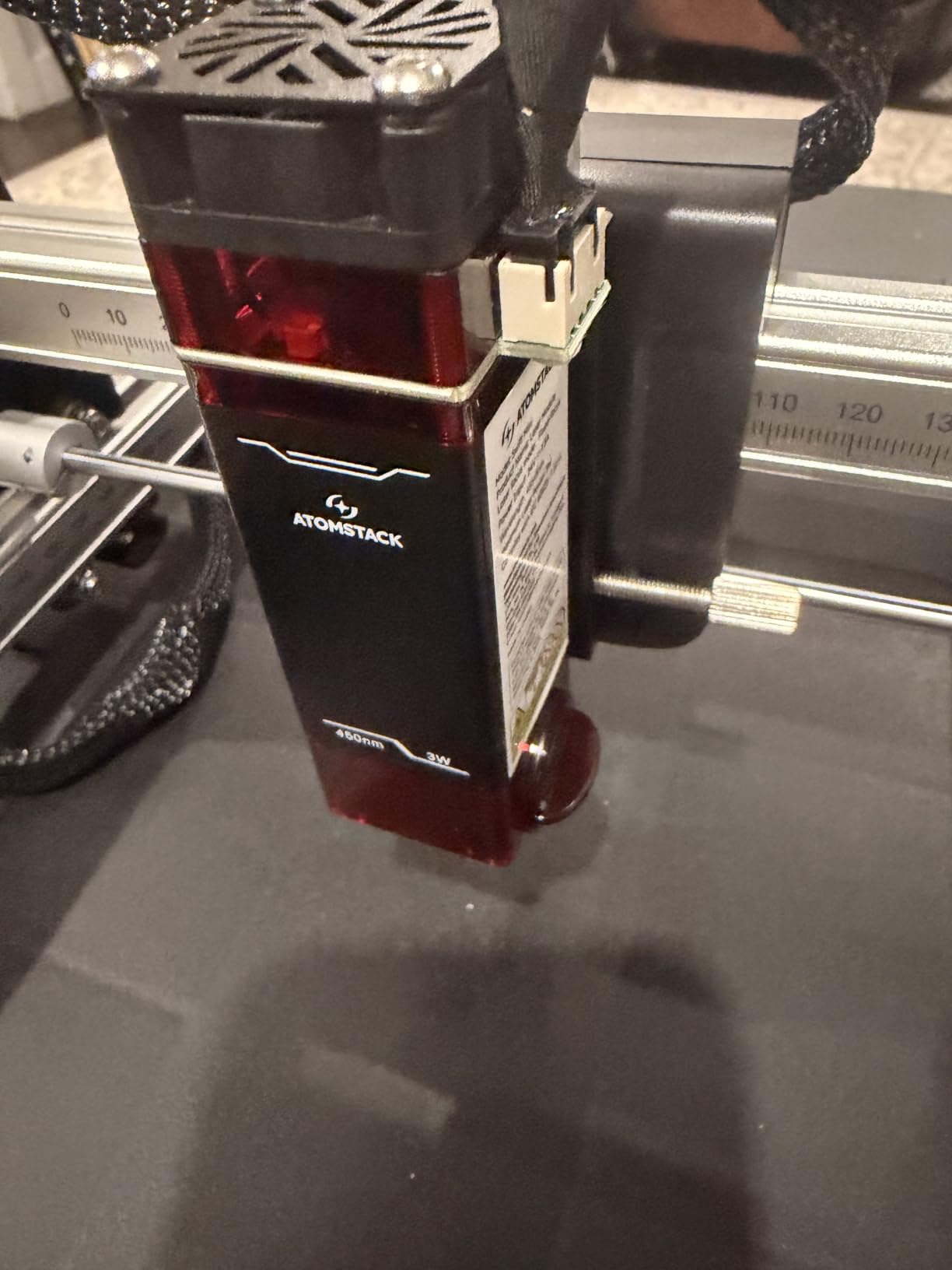 ATOMSTACK Swift Laser Engraver Machine, Max Power, Black, 5W Laser Cutter customer photo 2