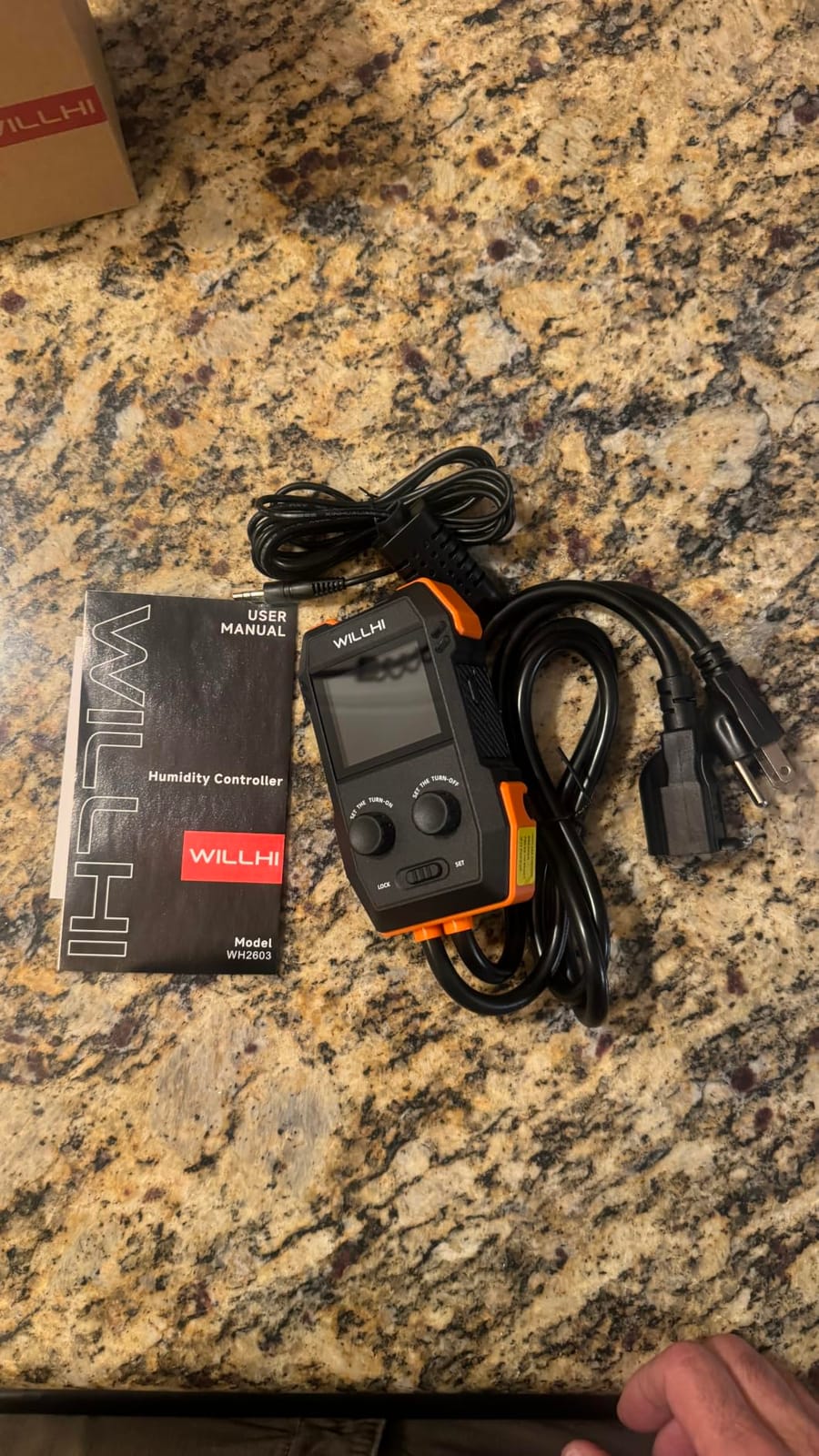 WH2603 Humidity Controller 10A 120V, Digital Humidistat customer photo 2