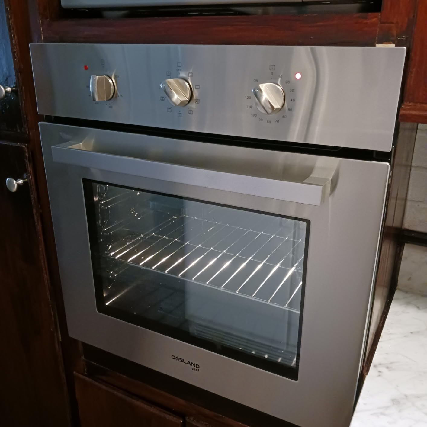 GASLAND 24 Gas Wall Oven,Bake Broil, Rotisserie Functions, Convection Fan customer photo 2