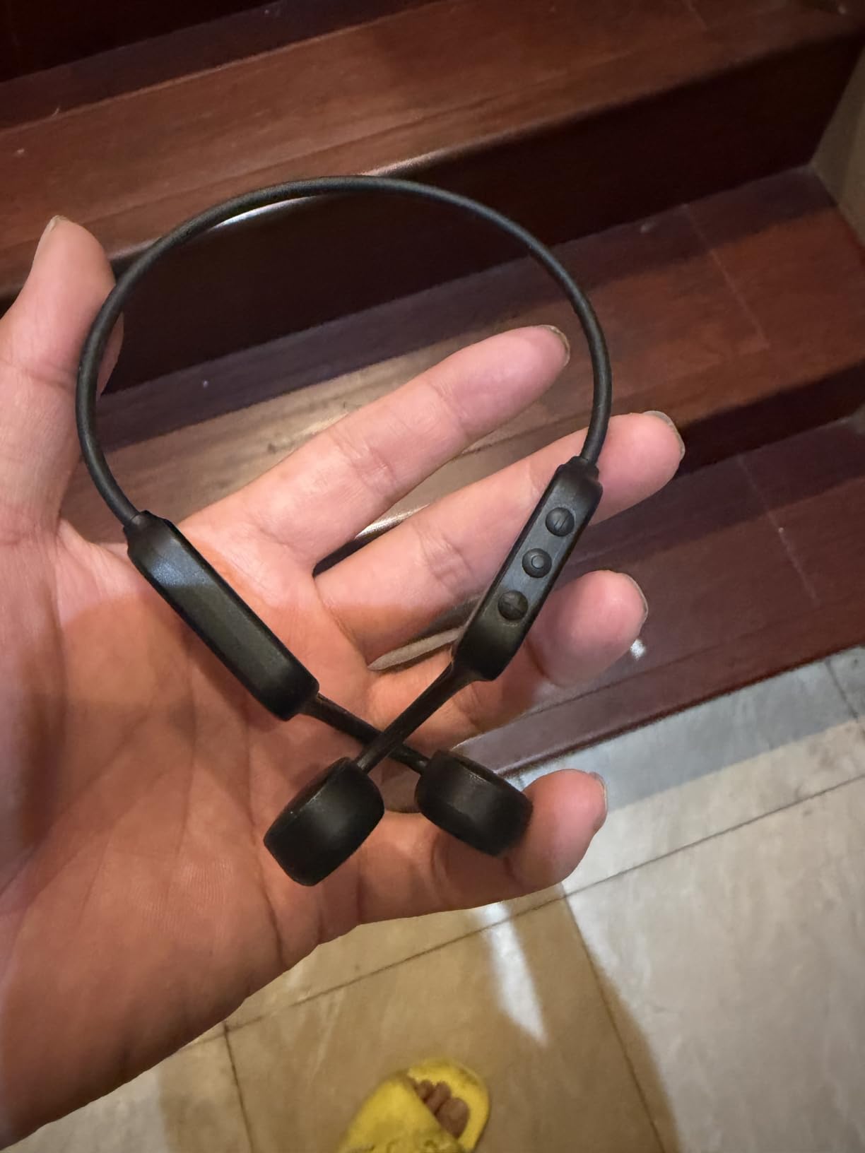 Swimming Headphones Underwater,Bone Conduction Headphones IP68 Waterproof customer photo 2
